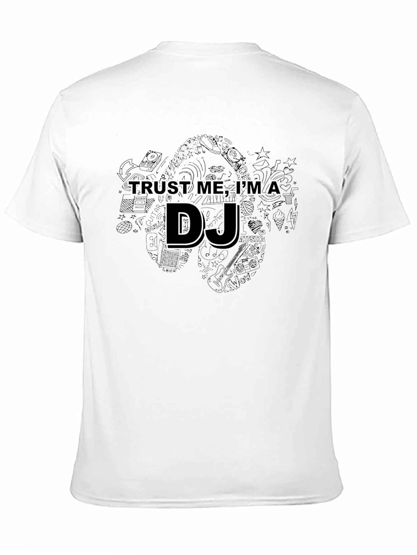 Trust Me Im A DJ Black T-Shirt