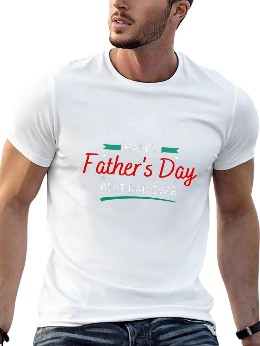 Happy Fathers Day Best Dad Ever T-Shirt