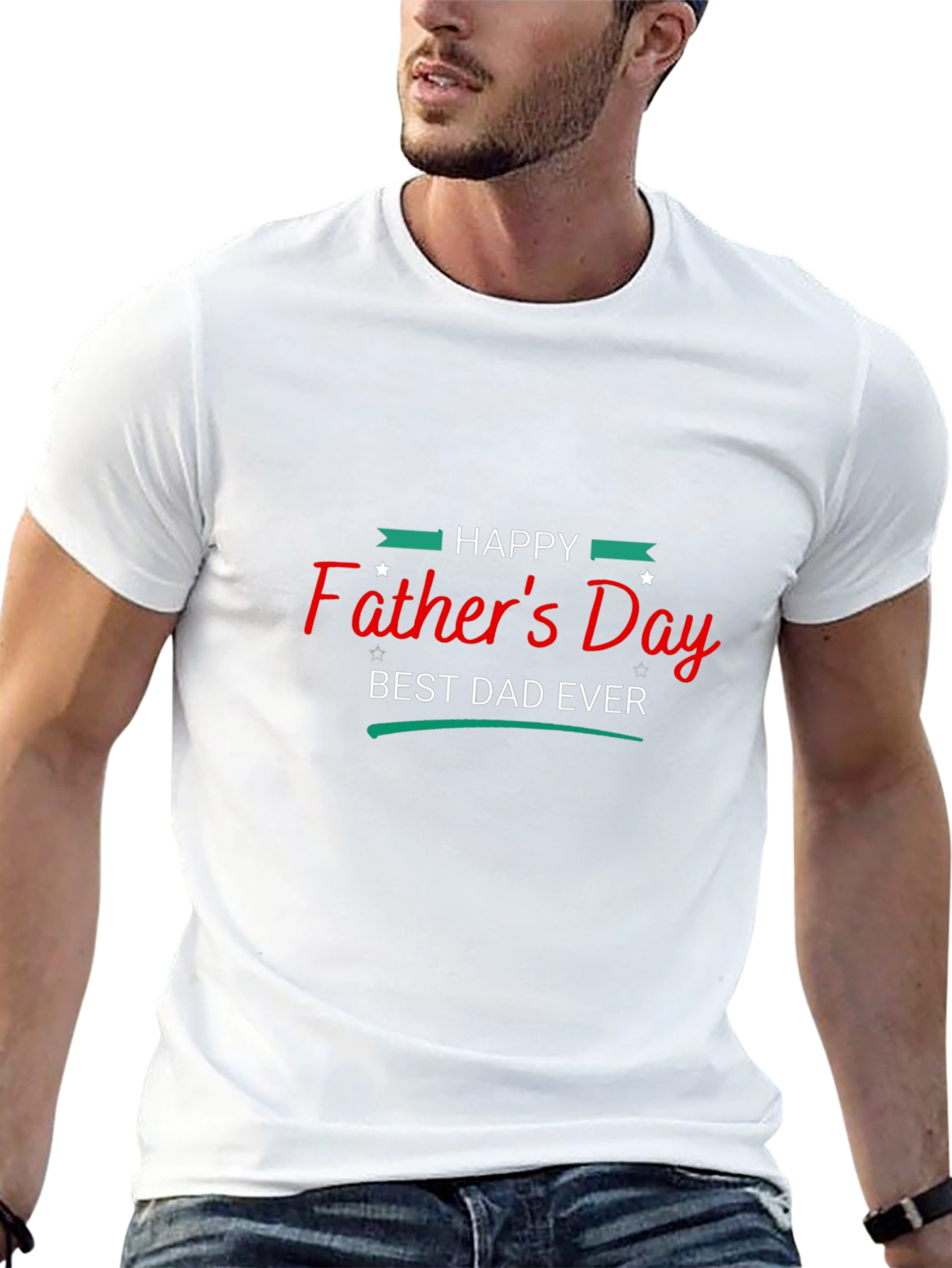 Happy Fathers Day Best Dad Ever T-Shirt