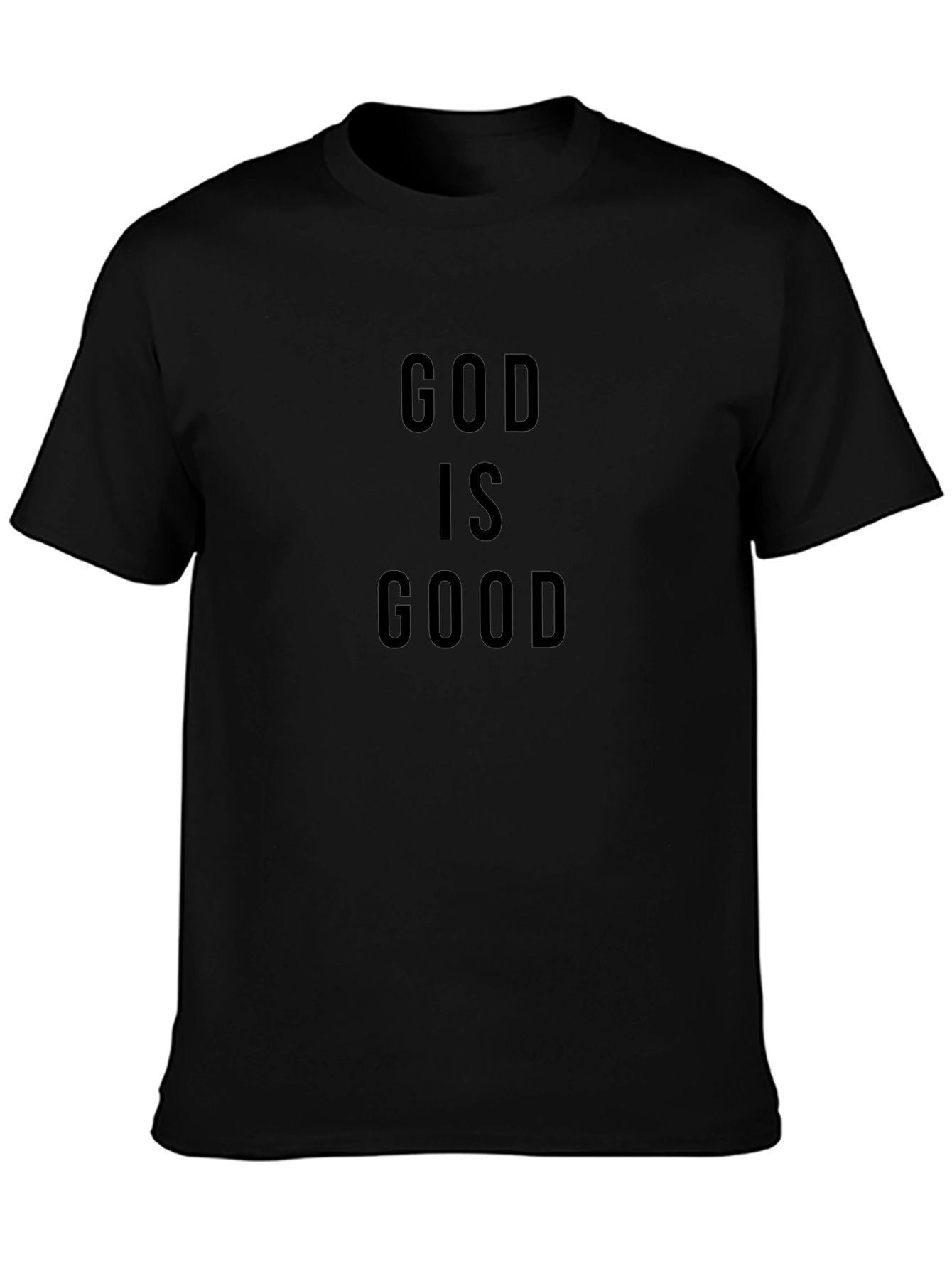 God is Good Black Graphic Tee