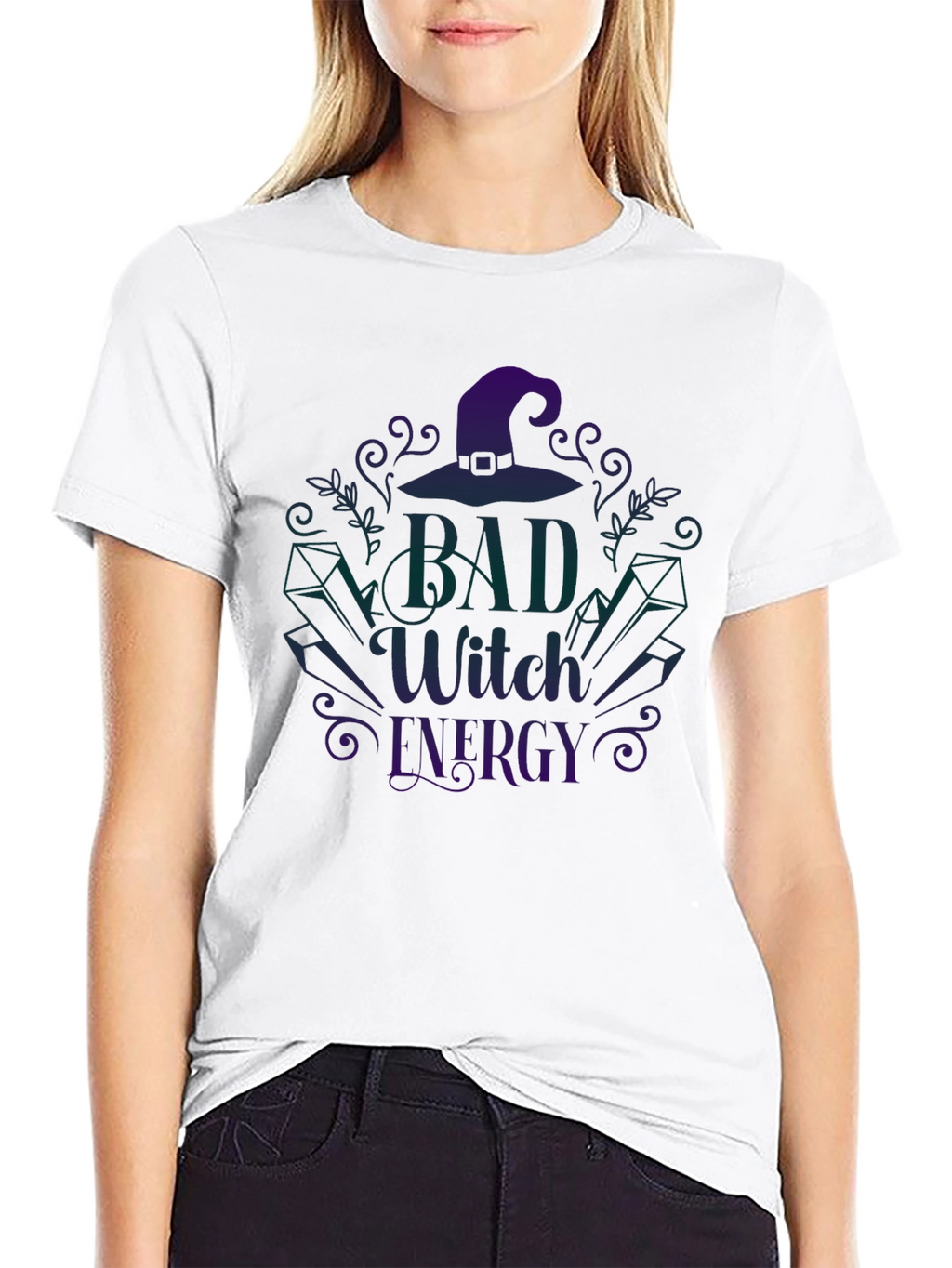 Bad Witch Energy T-Shirt - Halloween Graphic Tee