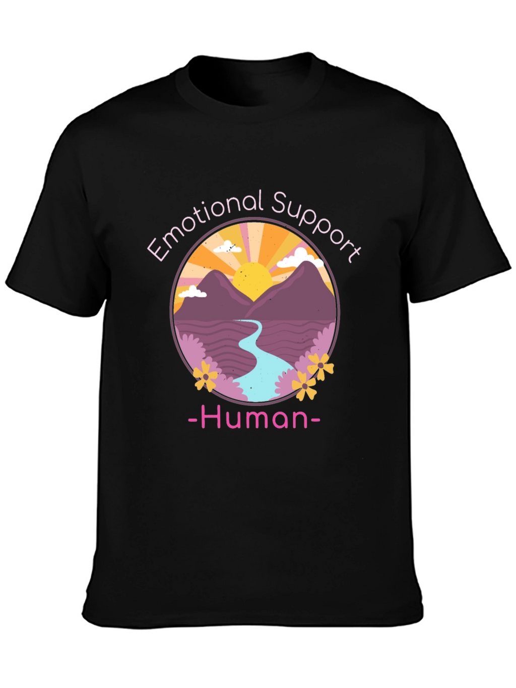 Emotional Support Human Graphic Tee
