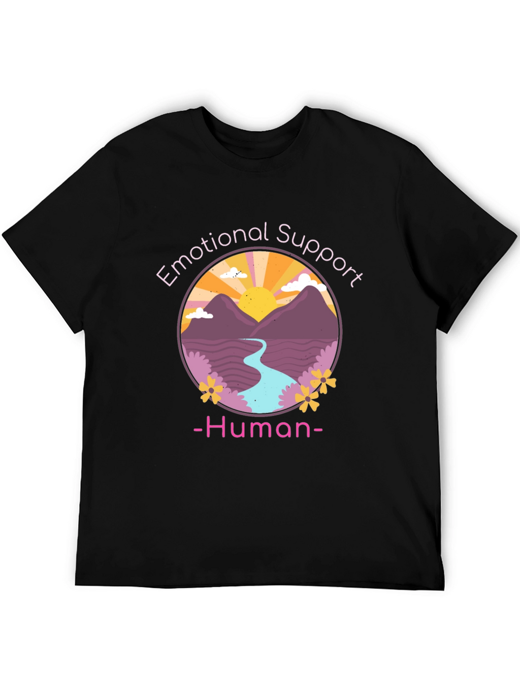 Emotional Support Human Graphic Tee