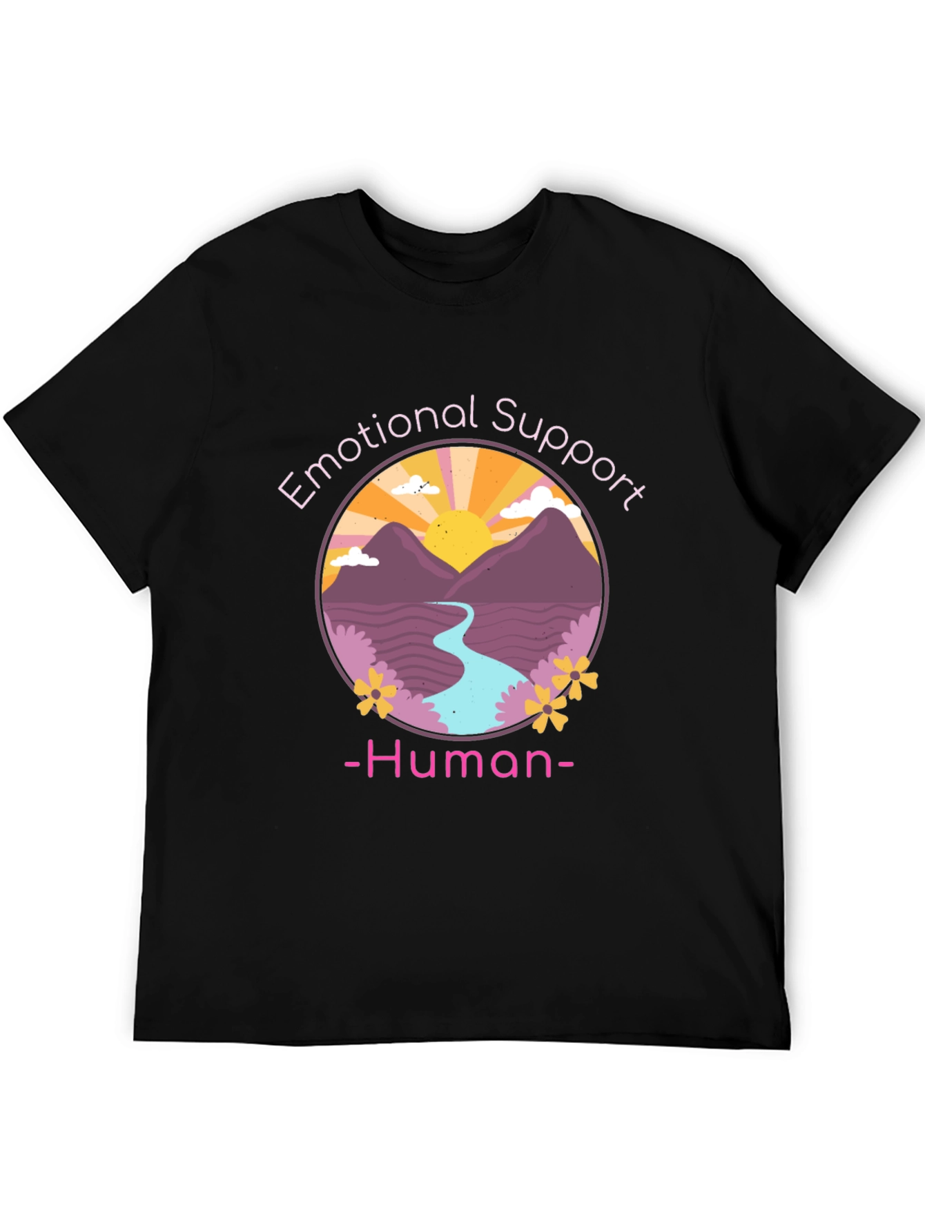 Emotional Support Human Graphic Tee