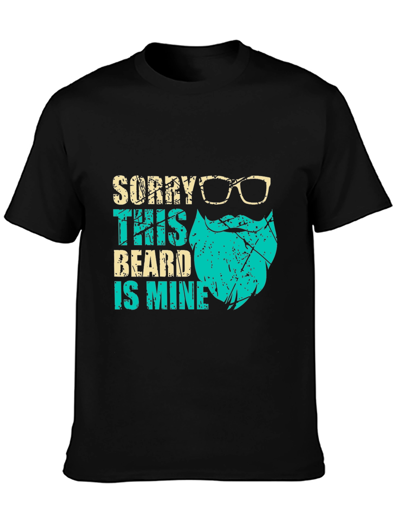 Bearded Humor Graphic Tee - Sorry This Beard is Mine