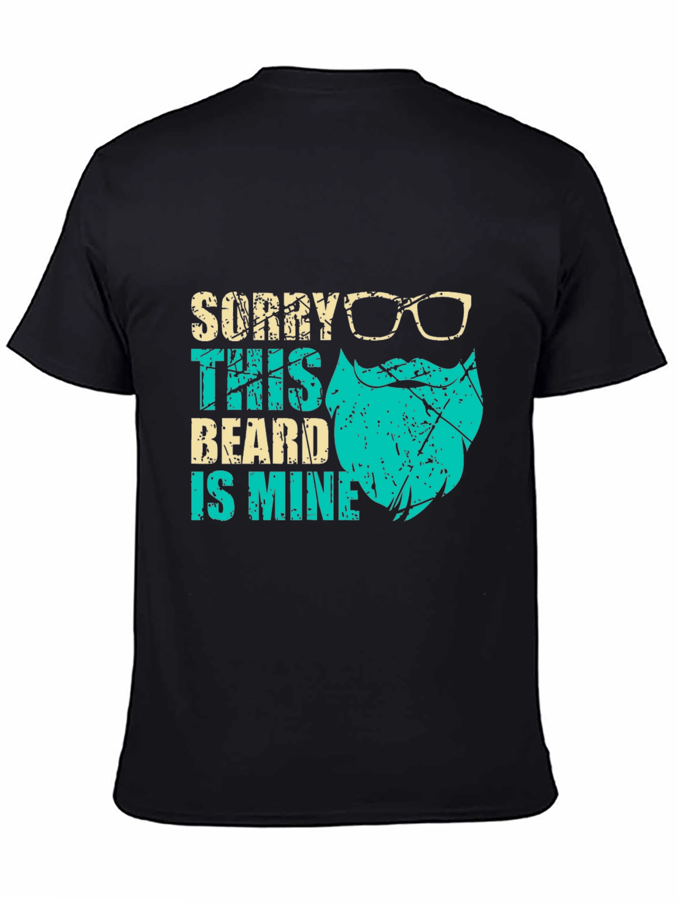 Bearded Humor Graphic Tee - Sorry This Beard is Mine