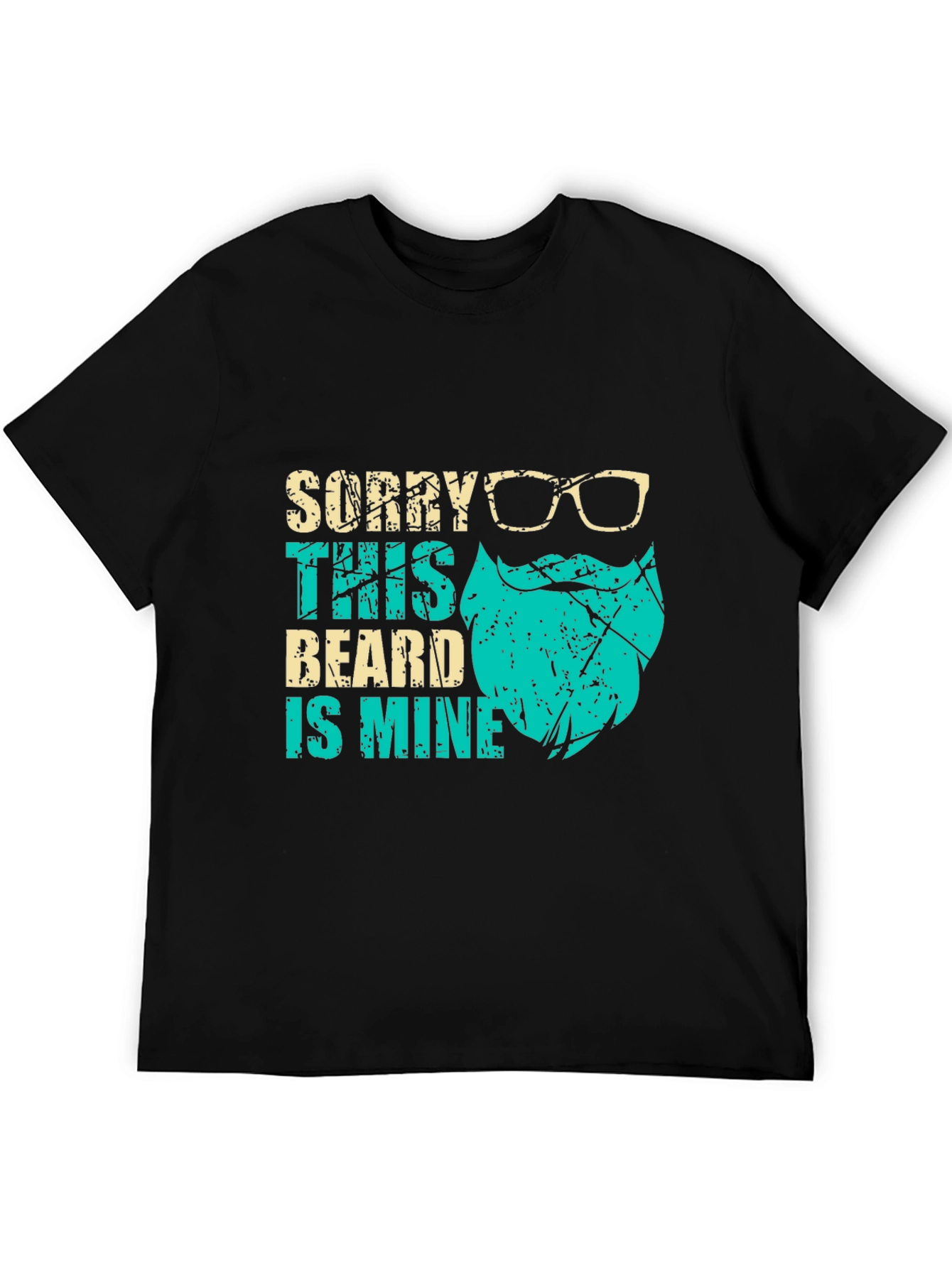 Bearded Humor Graphic Tee - Sorry This Beard is Mine