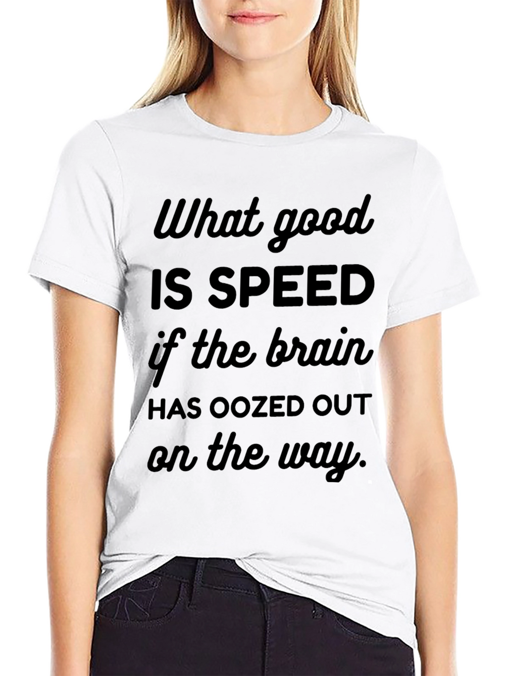 Speed T-Shirt: Brain Humor Tee