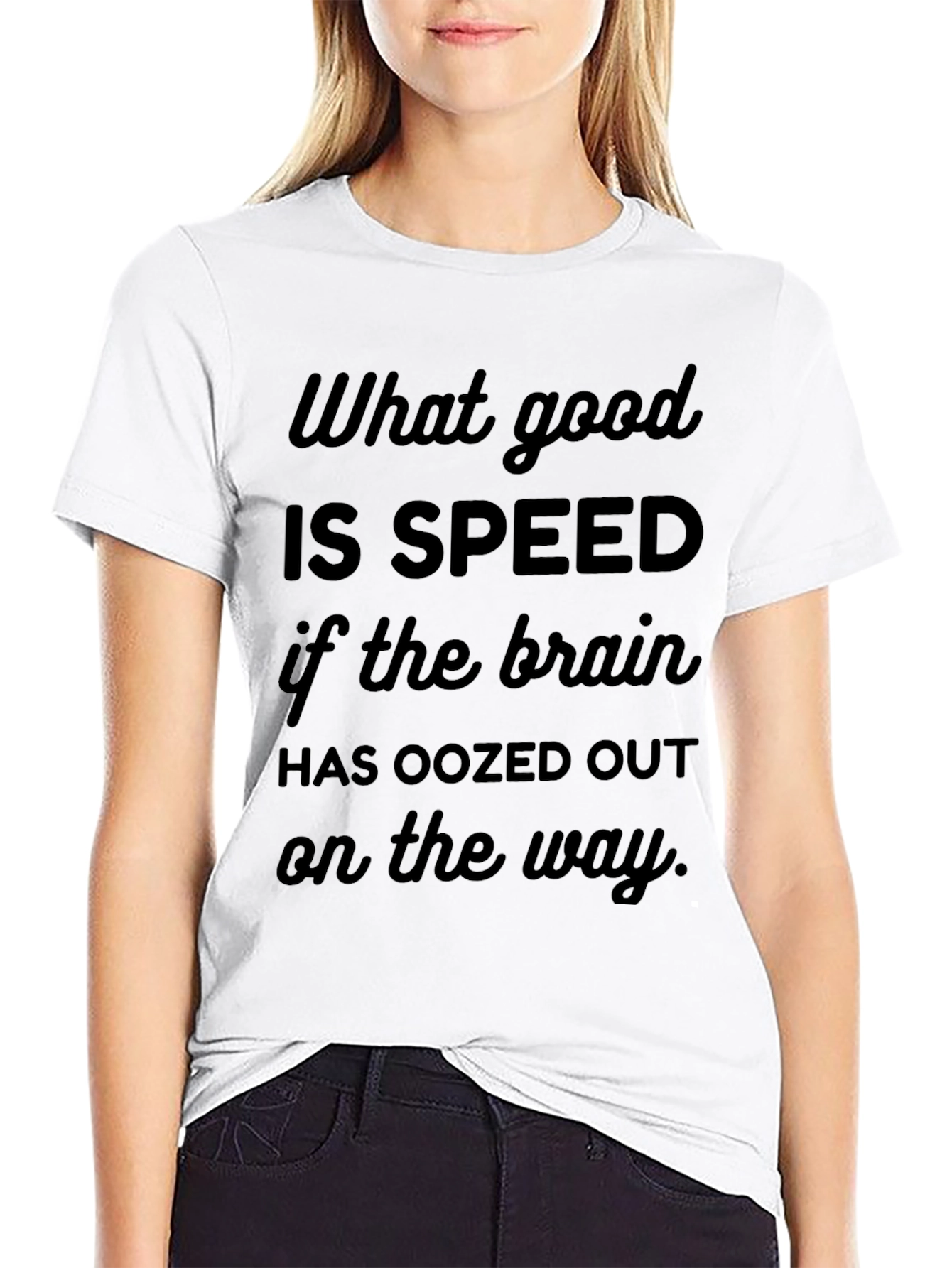 Speed T-Shirt: Brain Humor Tee
