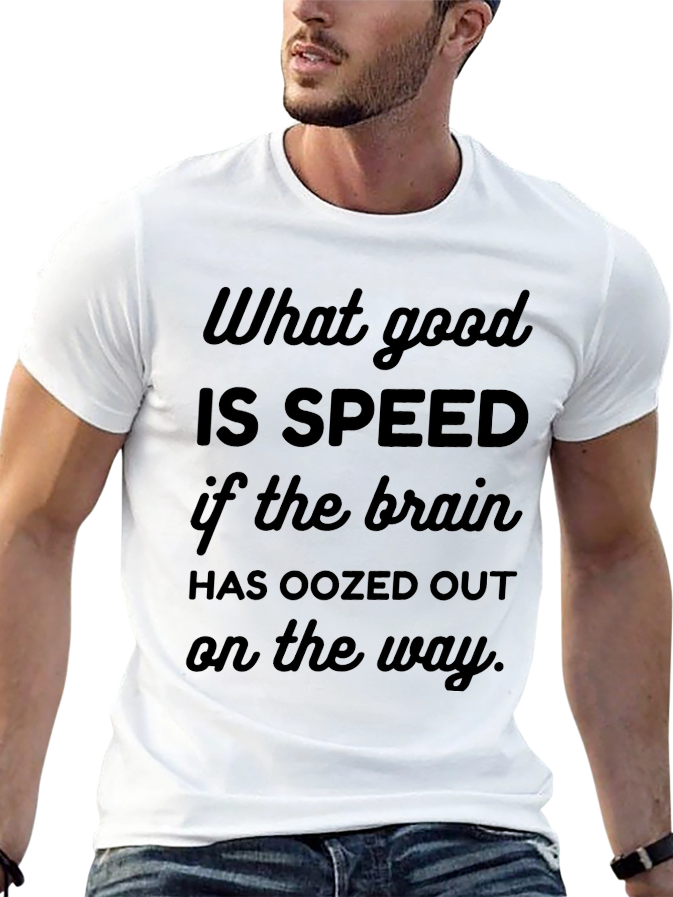 Speed T-Shirt: Brain Humor Tee