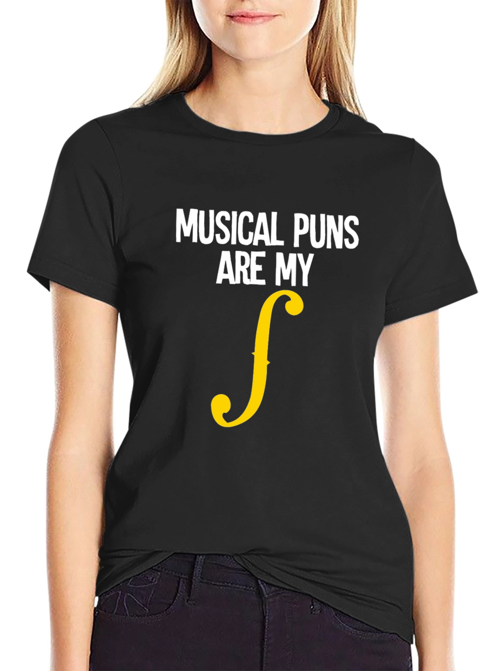Musical Puns Are My Forte Funny T-Shirt