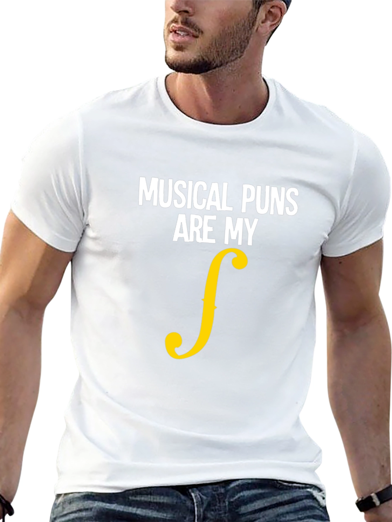 Musical Puns Are My Forte Funny T-Shirt