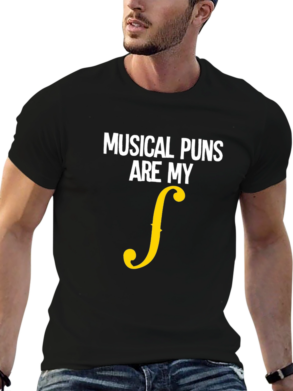 Musical Puns Are My Forte Funny T-Shirt