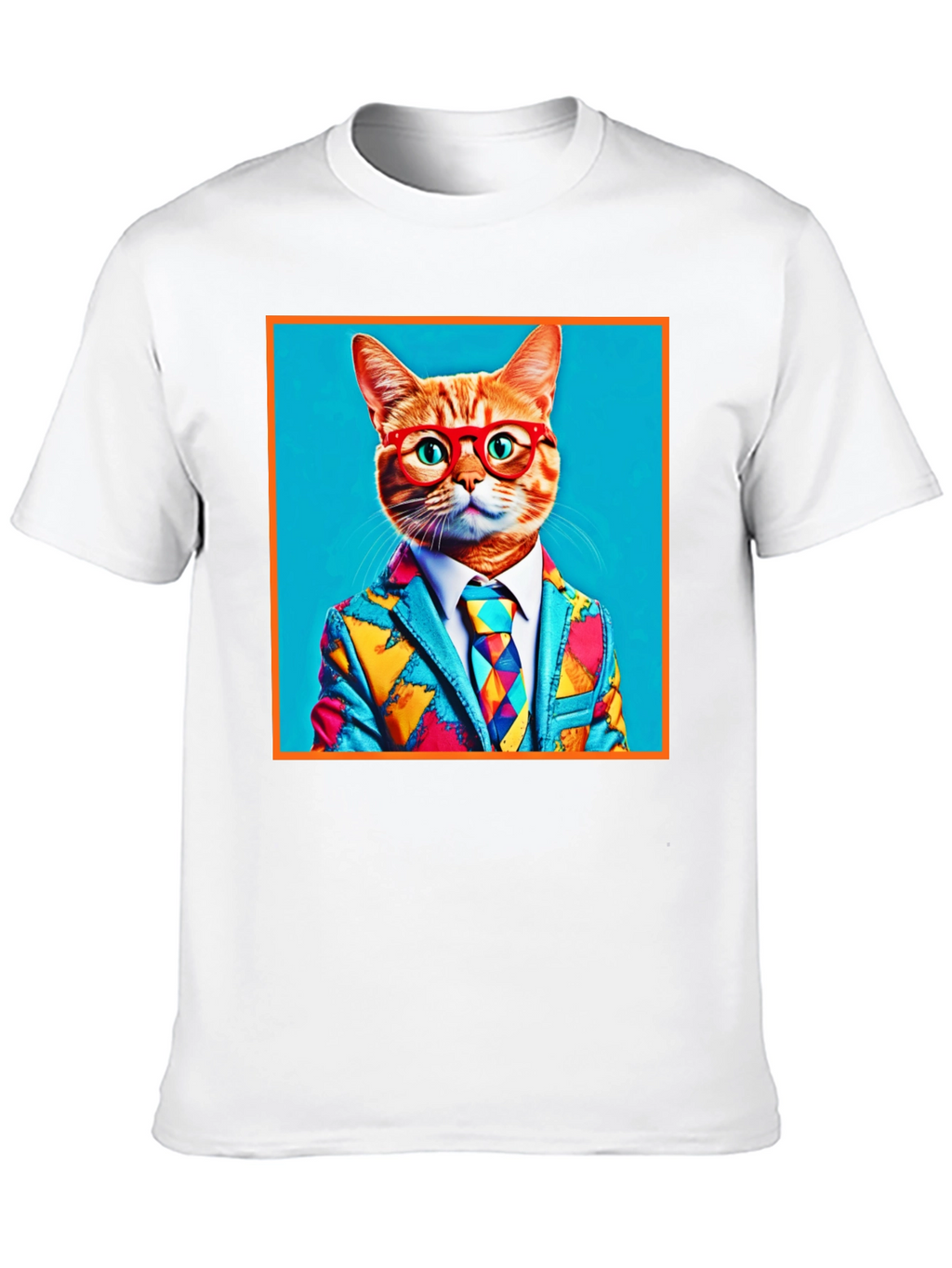Cool Cat Suit Graphic T-Shirt - Novelty Menswear