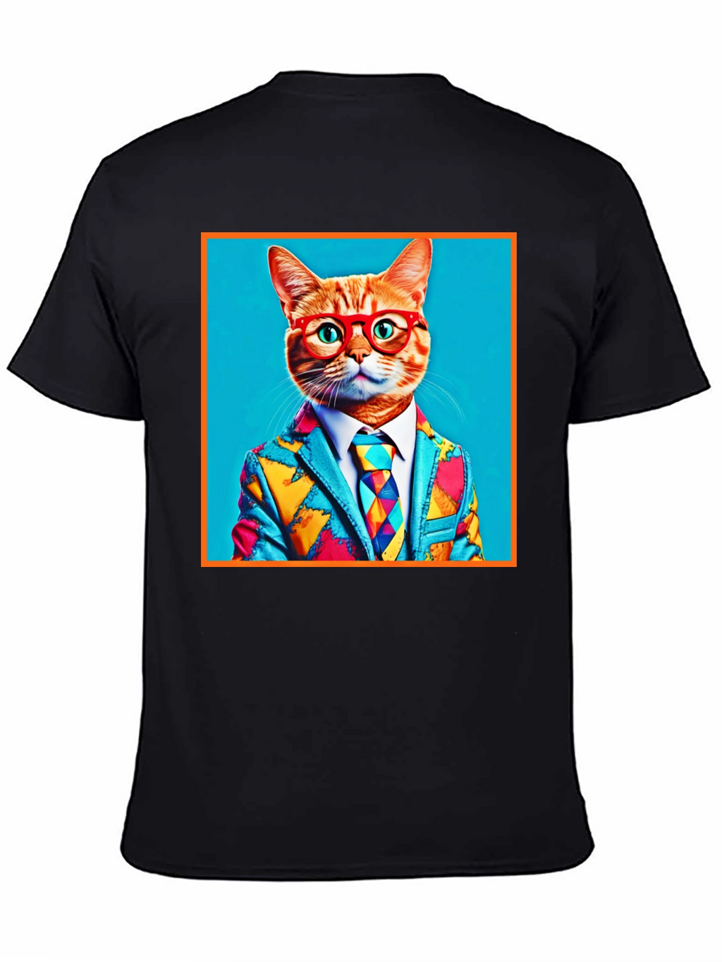 Cool Cat Suit Graphic T-Shirt - Novelty Menswear