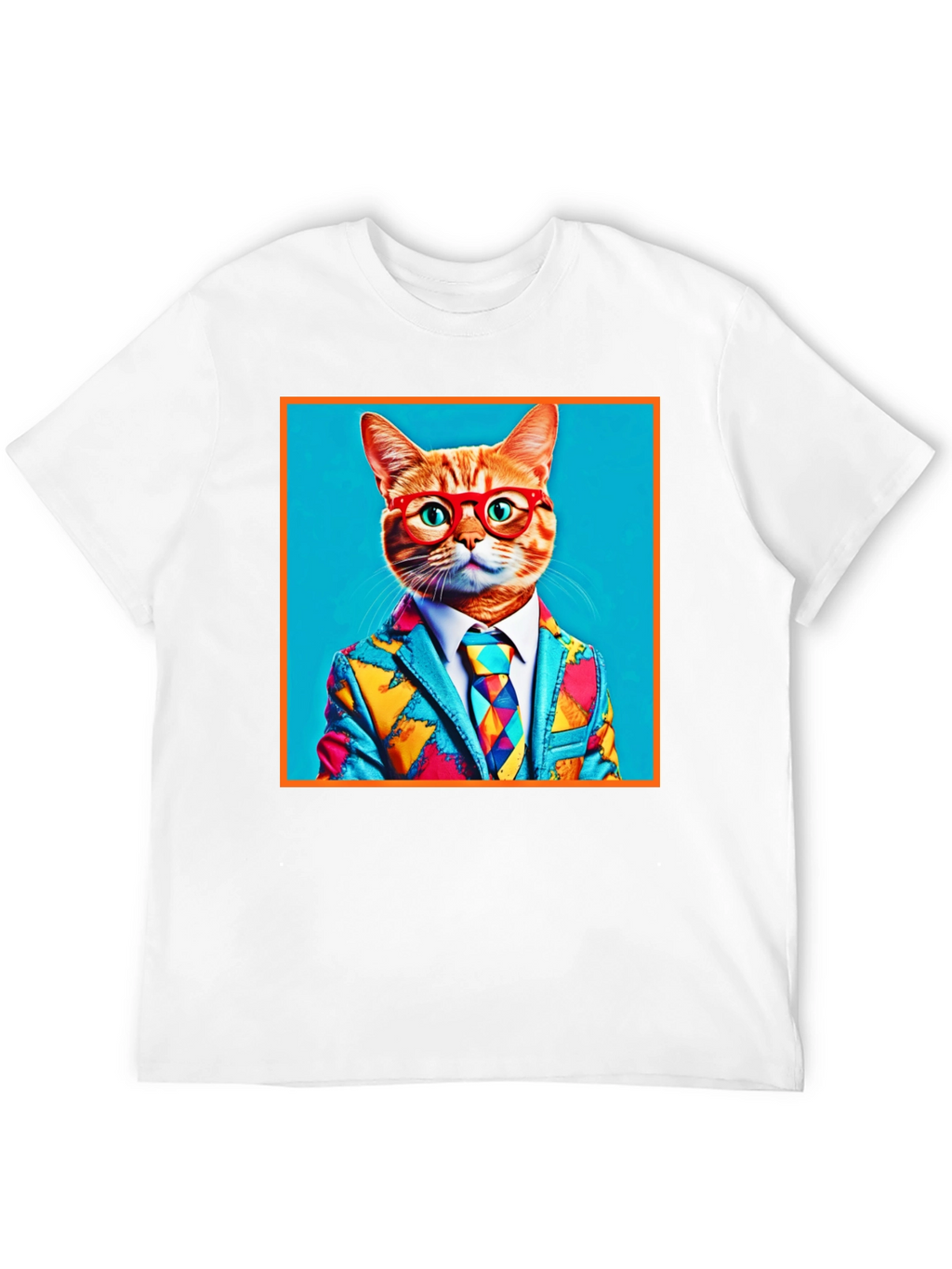 Cool Cat Suit Graphic T-Shirt - Novelty Menswear