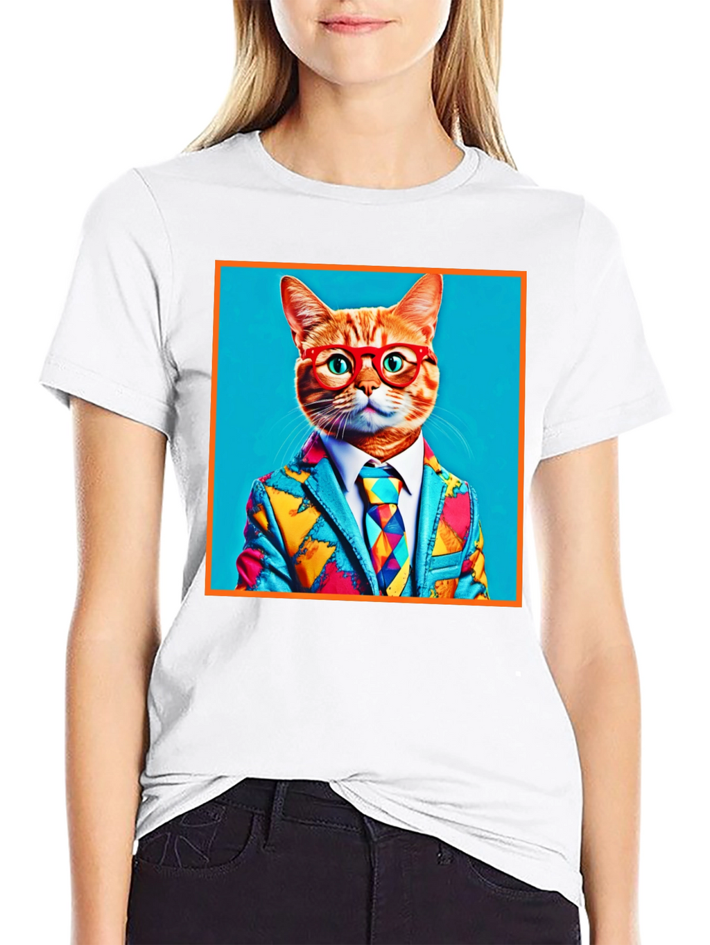 Cool Cat Suit Graphic T-Shirt - Novelty Menswear