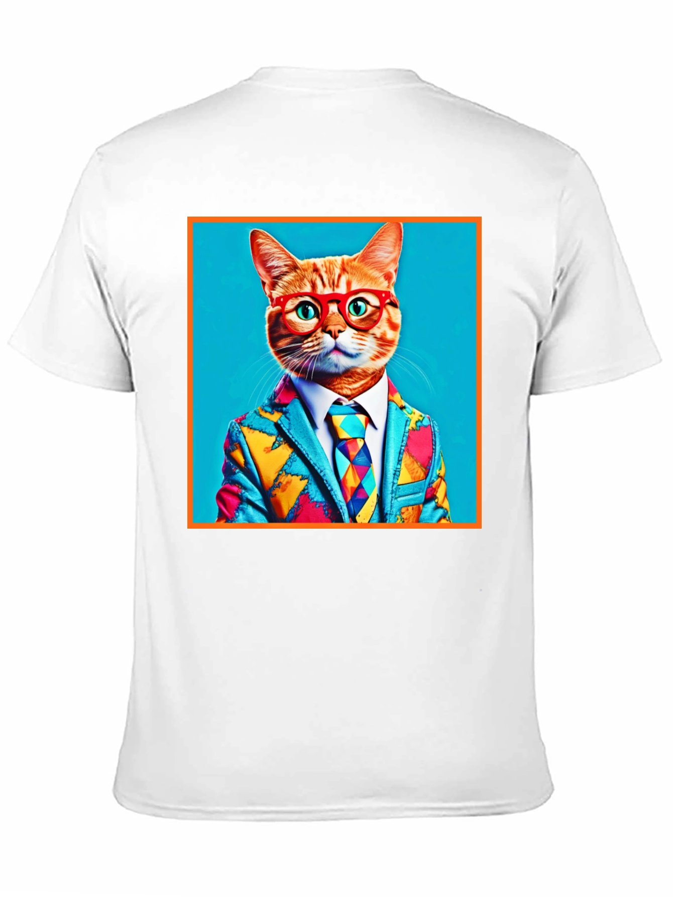 Cool Cat Suit Graphic T-Shirt - Novelty Menswear