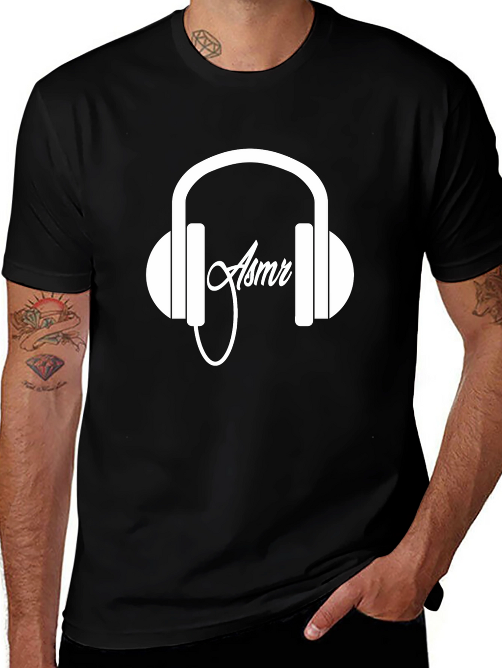 ASMR Headphones Graphic Tee