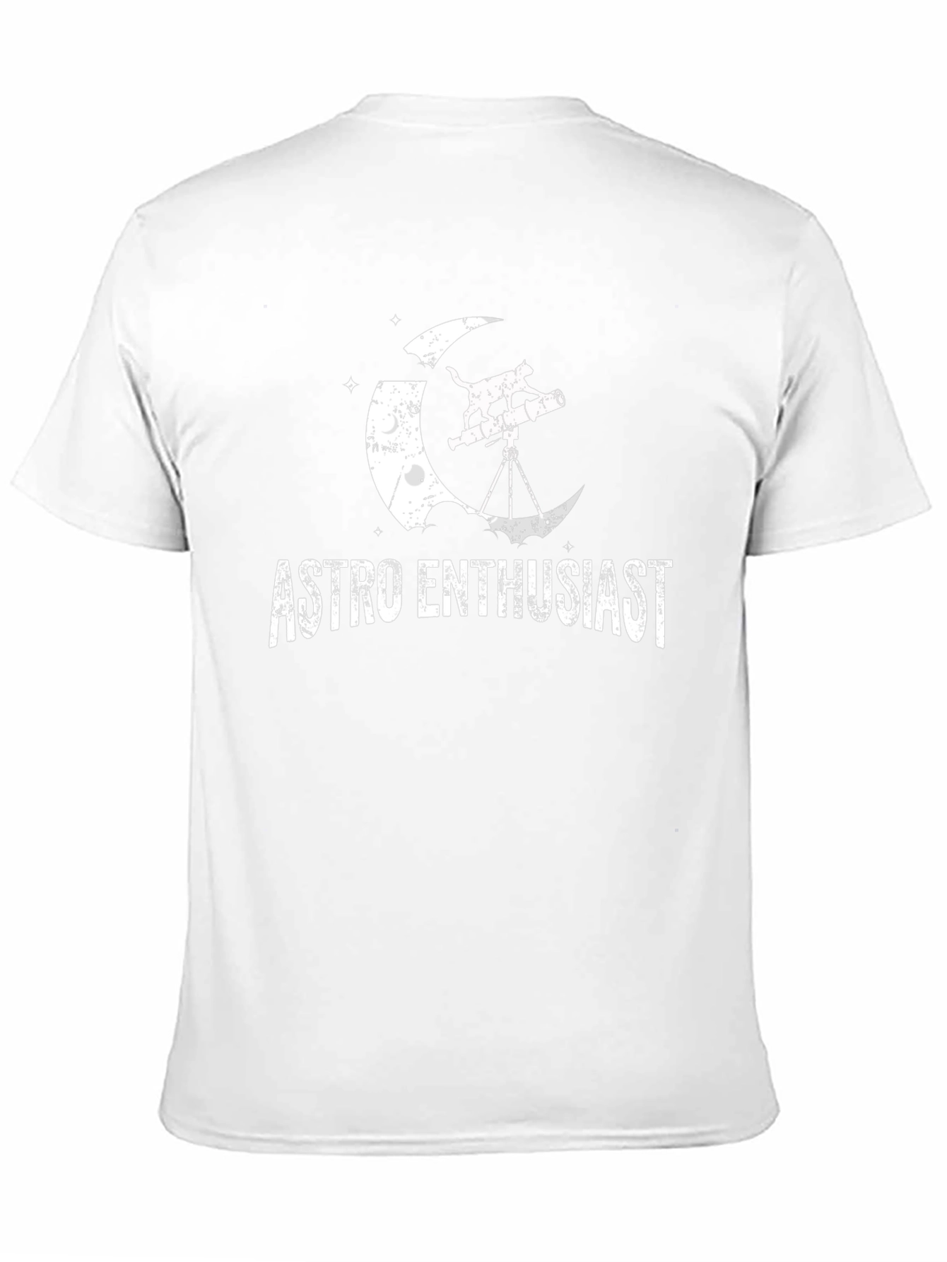 Astro Enthusiast Cat Telescope T-Shirt