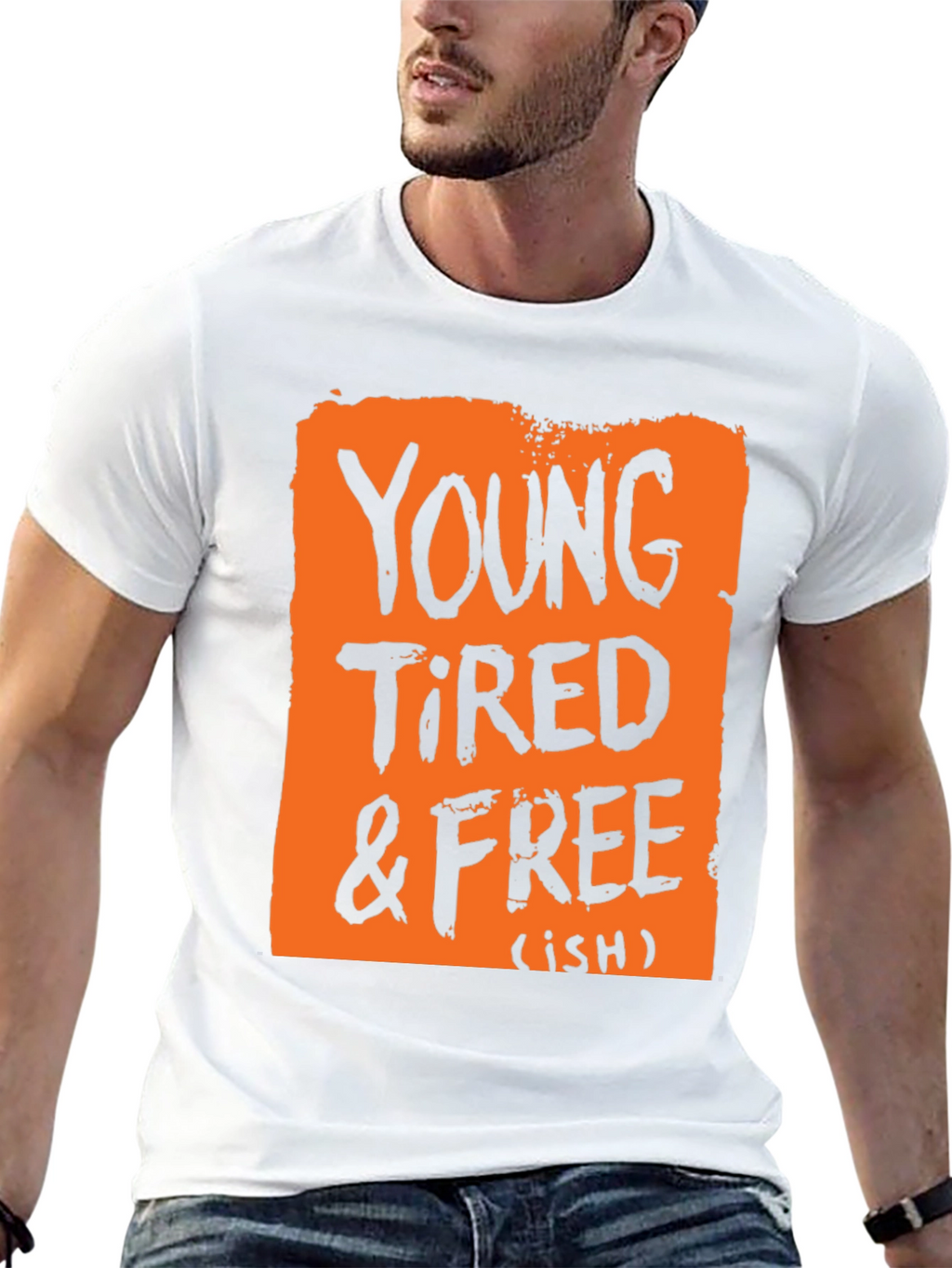 Young Tired & Free (ish) Graphic T-Shirt