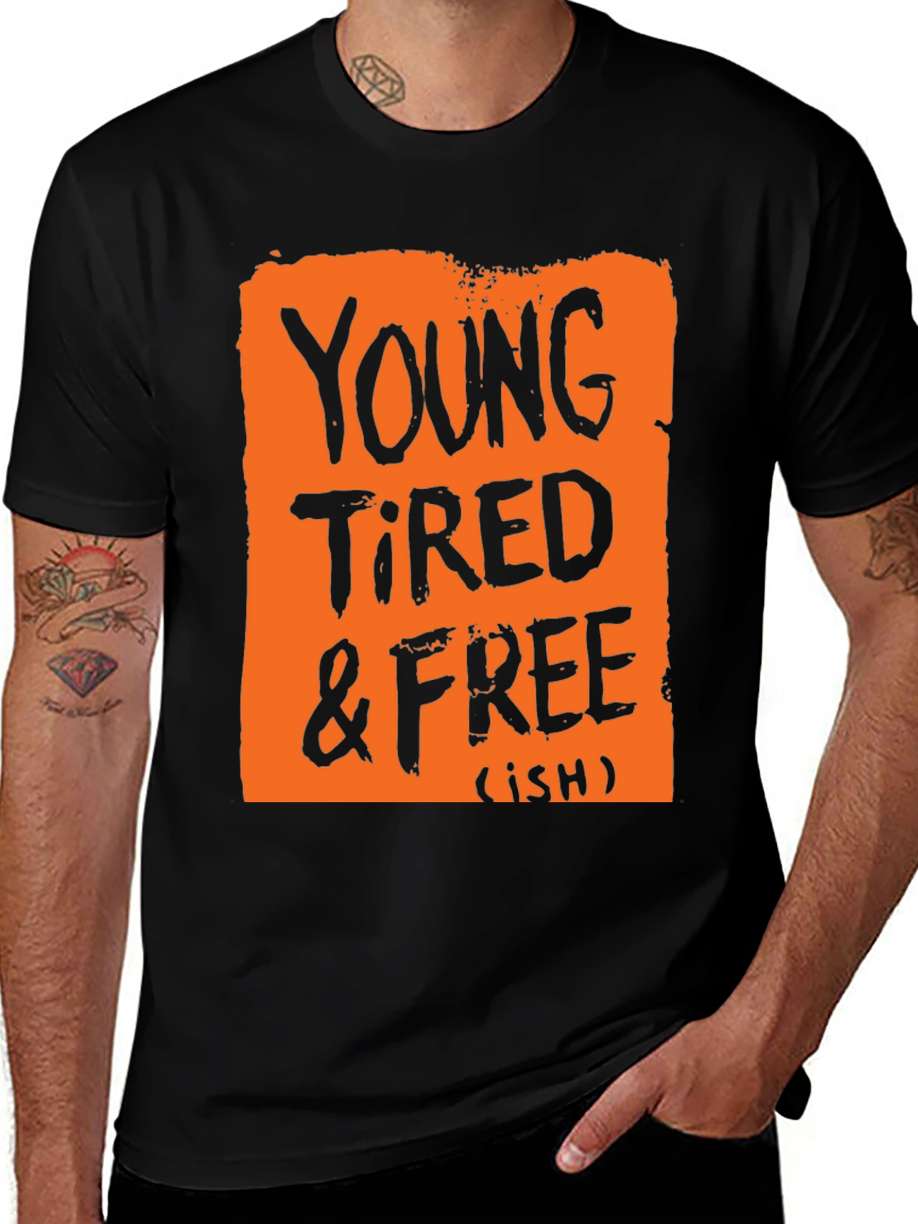 Young Tired & Free (ish) Graphic T-Shirt