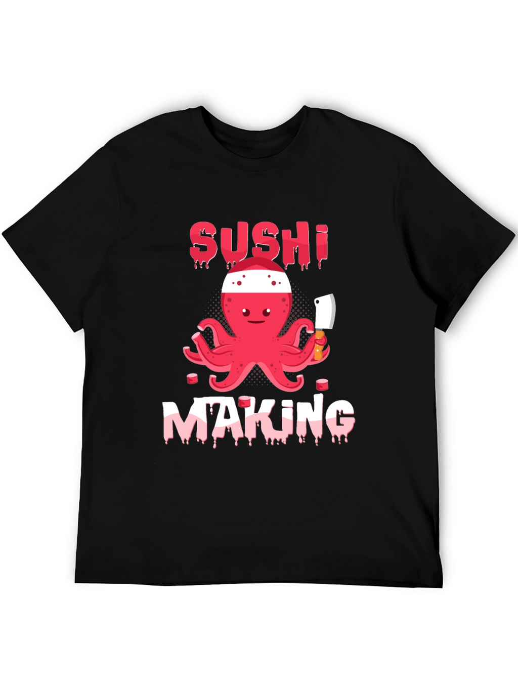 Sushi Making Octopus T-Shirt - Fun & Unique!