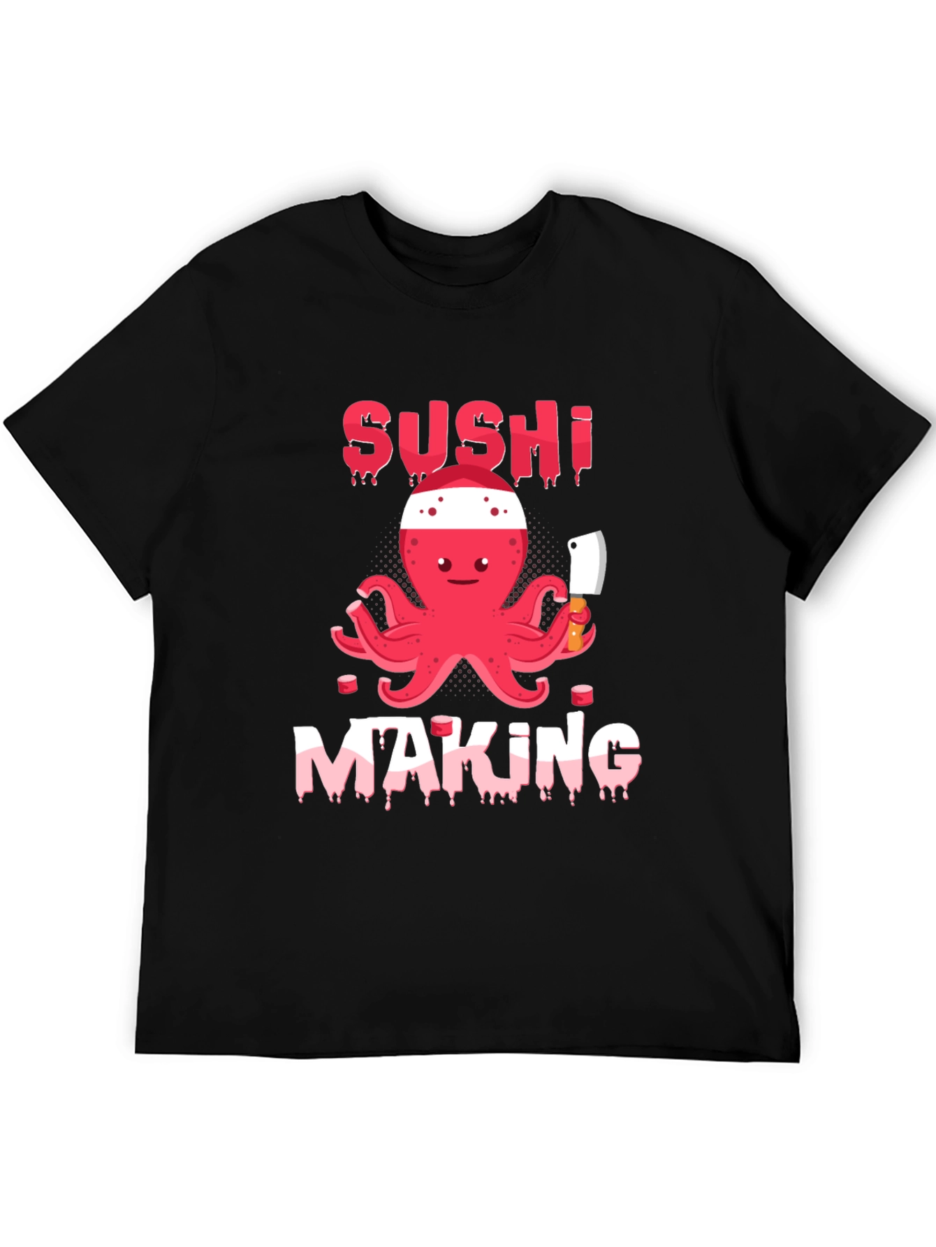 Sushi Making Octopus T-Shirt - Fun & Unique!