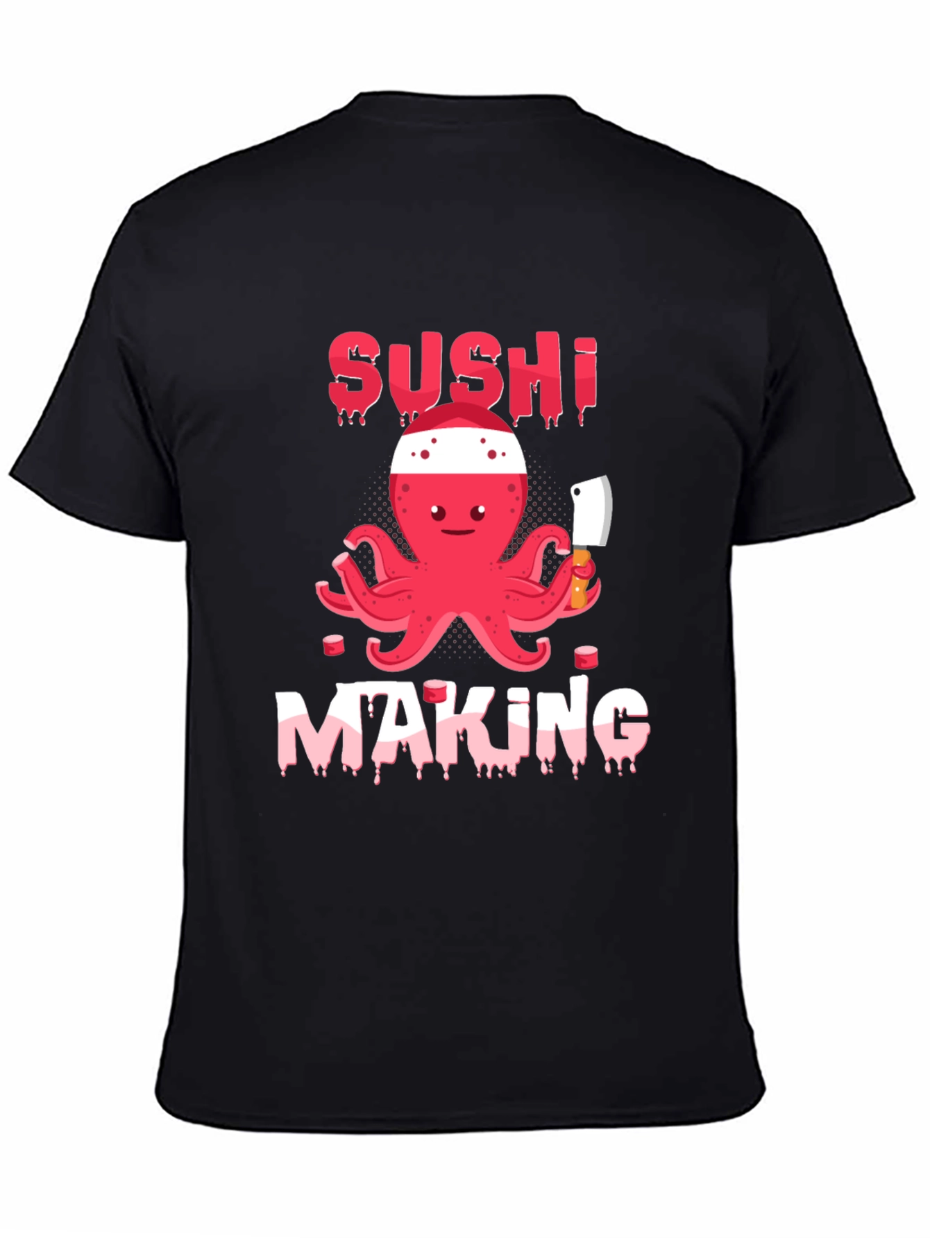 Sushi Making Octopus T-Shirt - Fun & Unique!