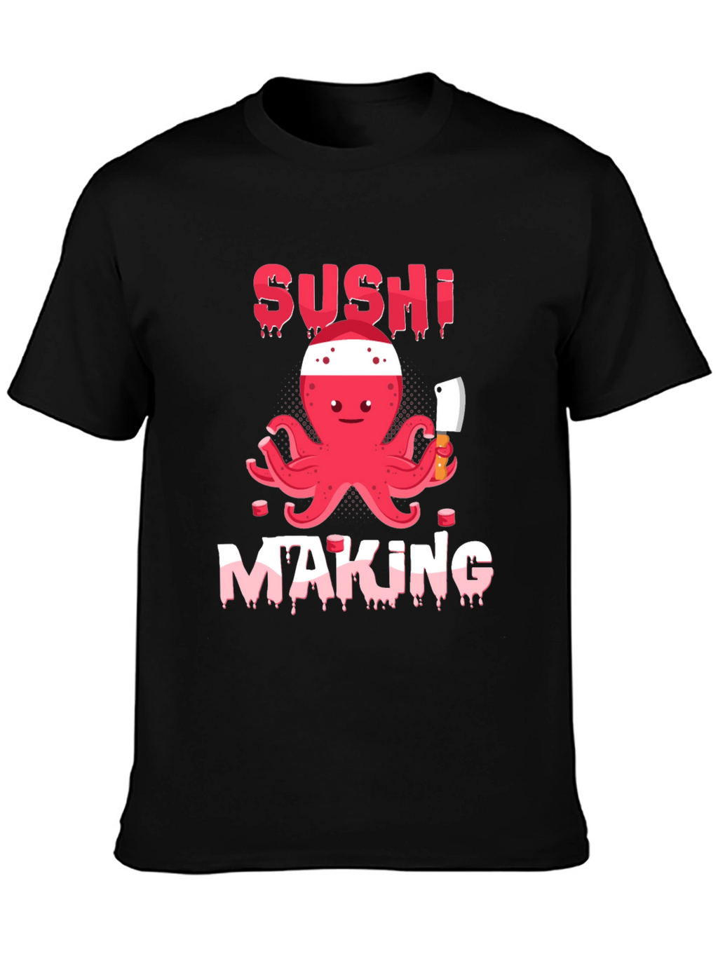 Sushi Making Octopus T-Shirt - Fun & Unique!