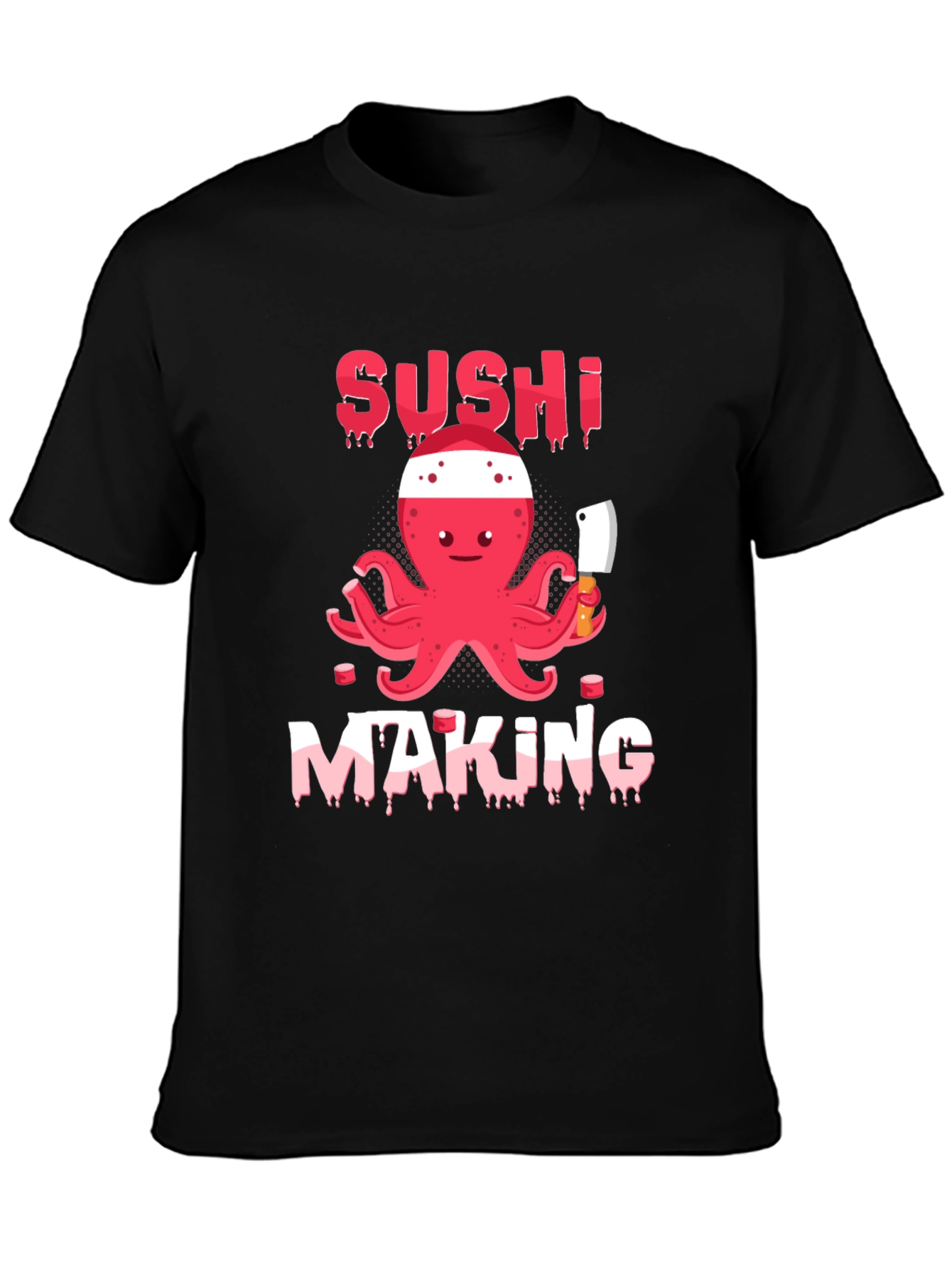 Sushi Making Octopus T-Shirt - Fun & Unique!