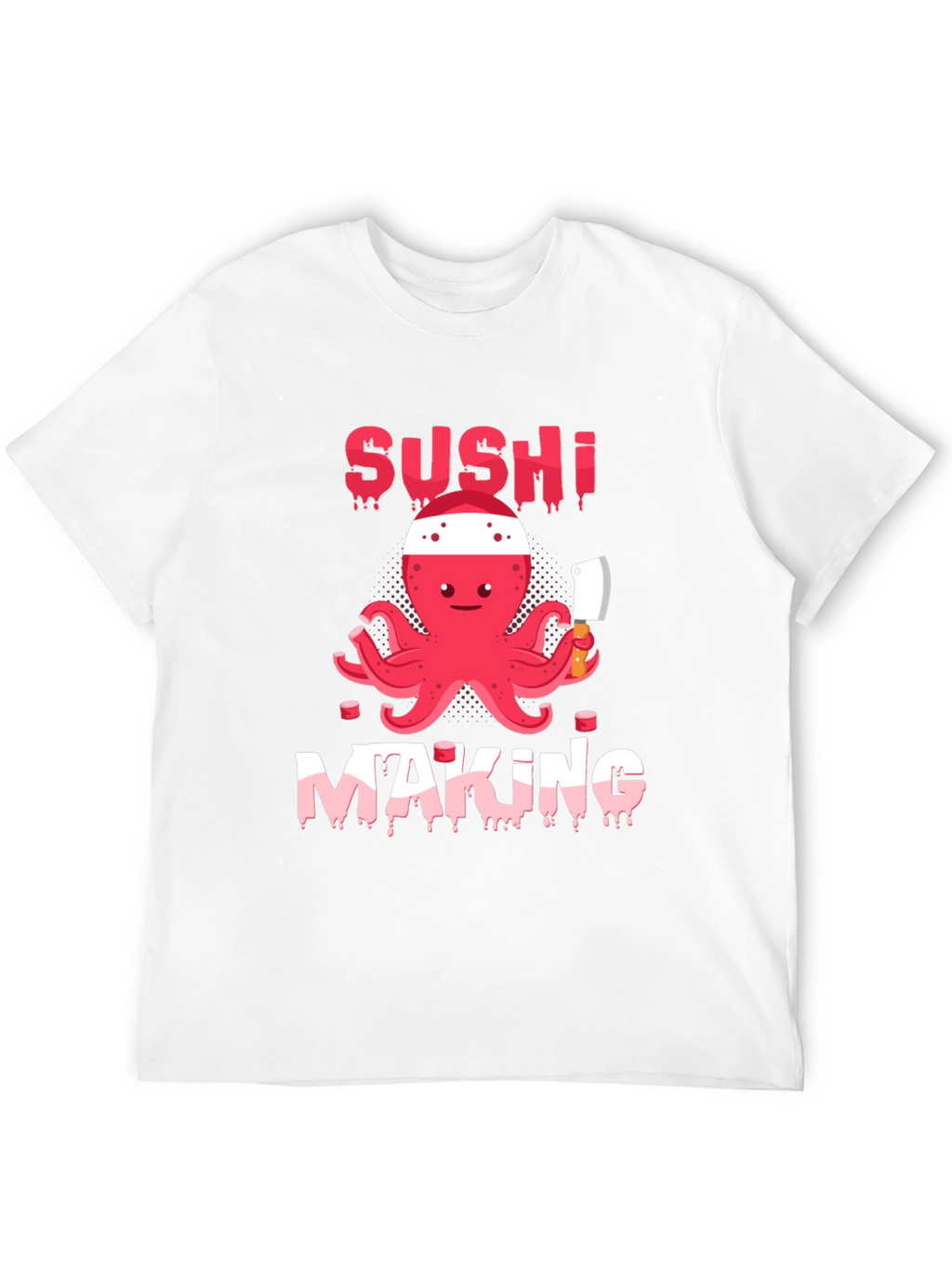 Sushi Making Octopus T-Shirt - Fun & Unique!