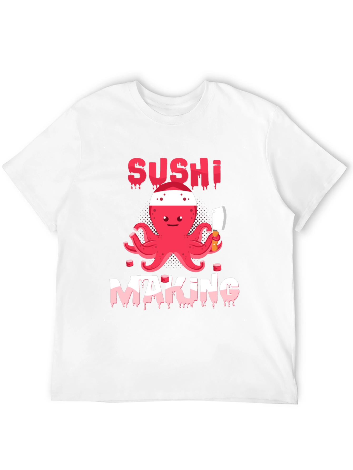 Sushi Making Octopus T-Shirt - Fun & Unique!
