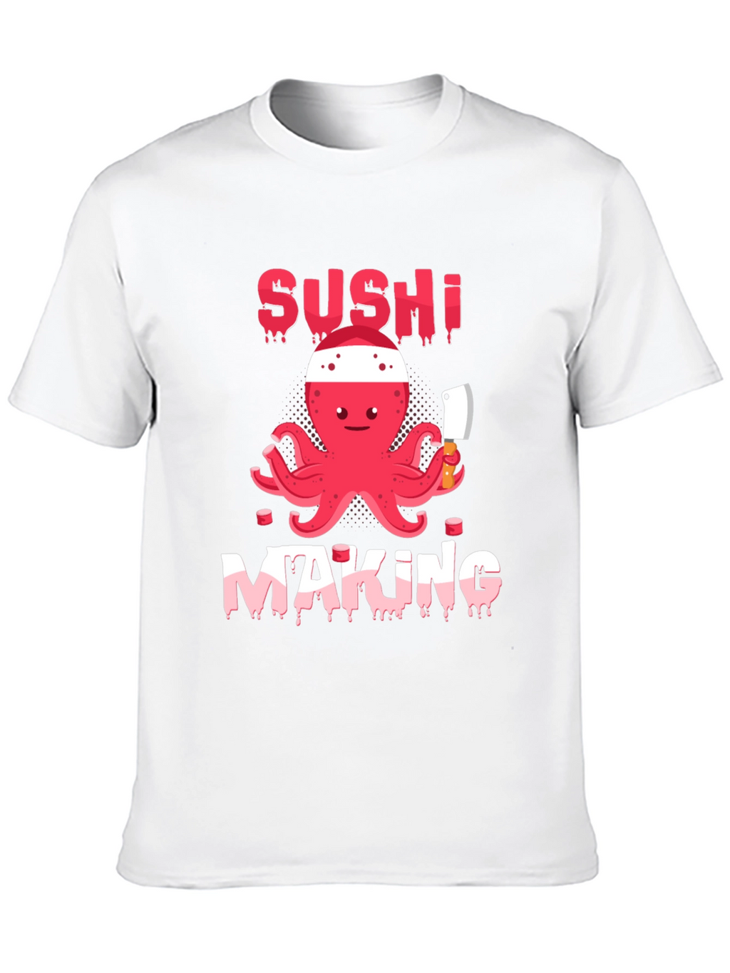 Sushi Making Octopus T-Shirt - Fun & Unique!