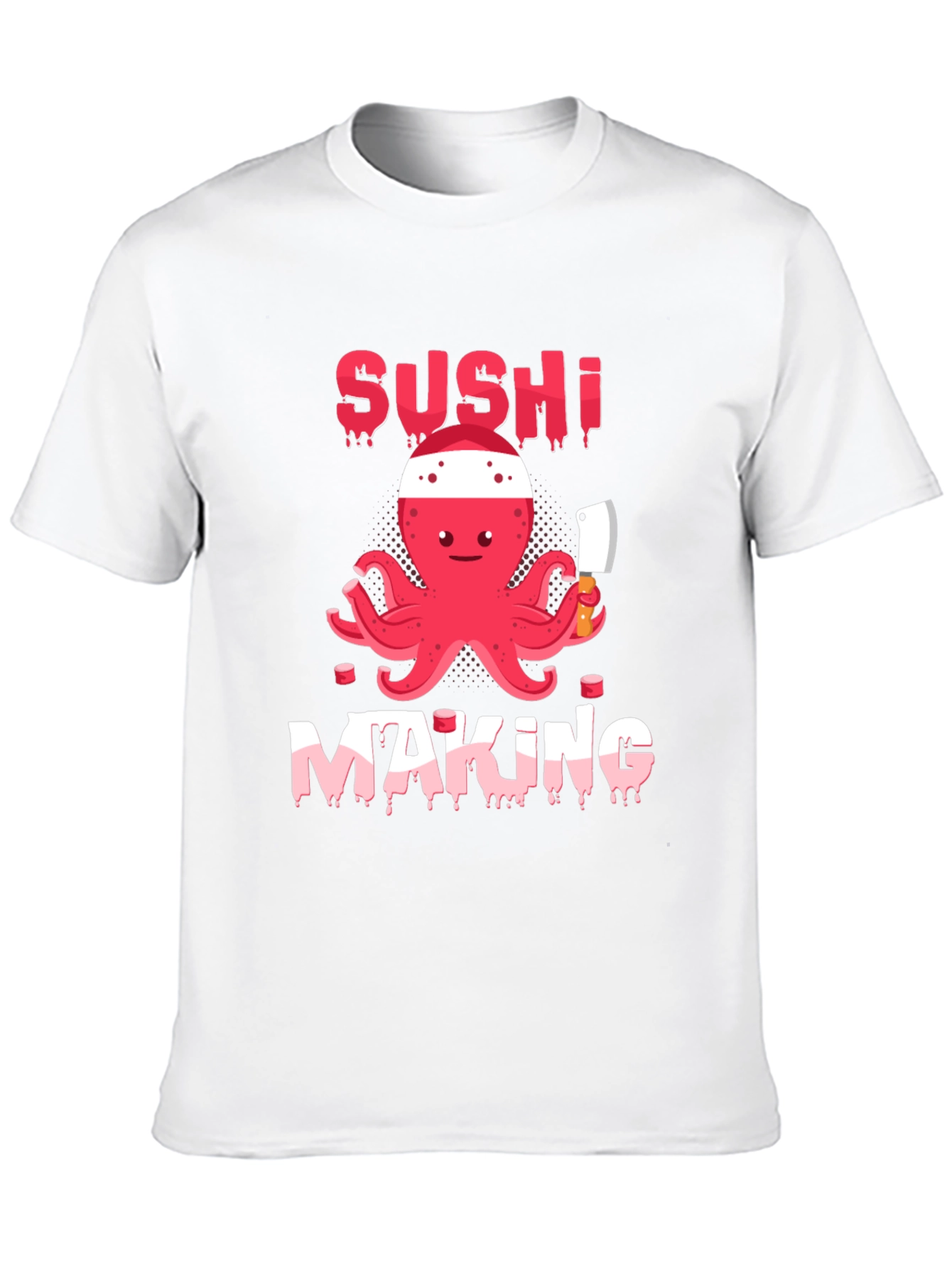 Sushi Making Octopus T-Shirt - Fun & Unique!