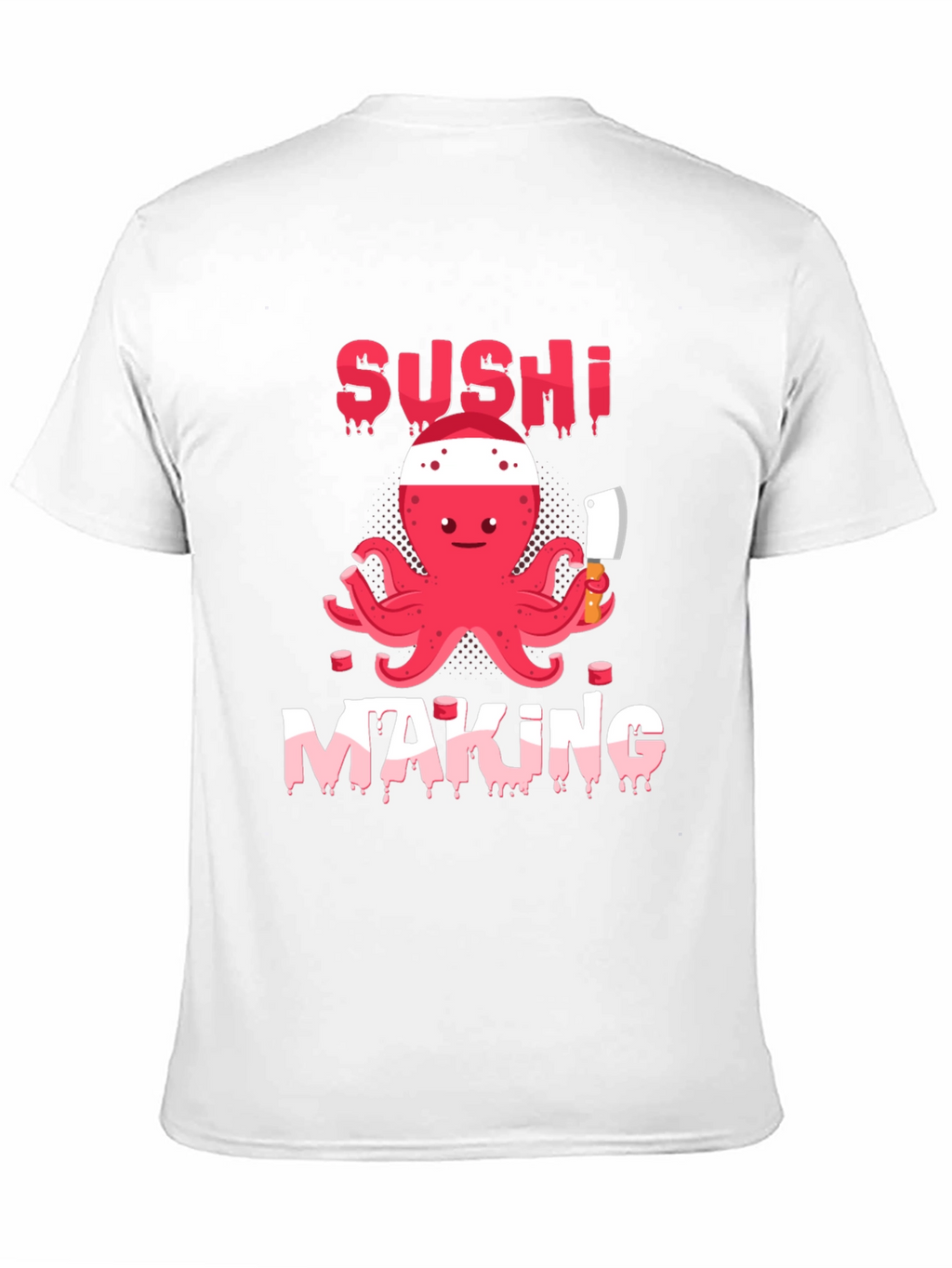 Sushi Making Octopus T-Shirt - Fun & Unique!
