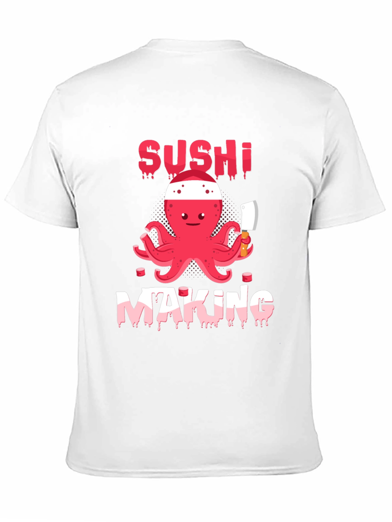 Sushi Making Octopus T-Shirt - Fun & Unique!