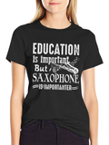 Education Saxophone Graphic Tee