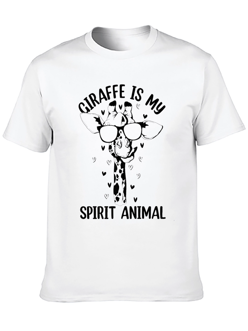 Giraffe Spirit Animal Graphic Tee
