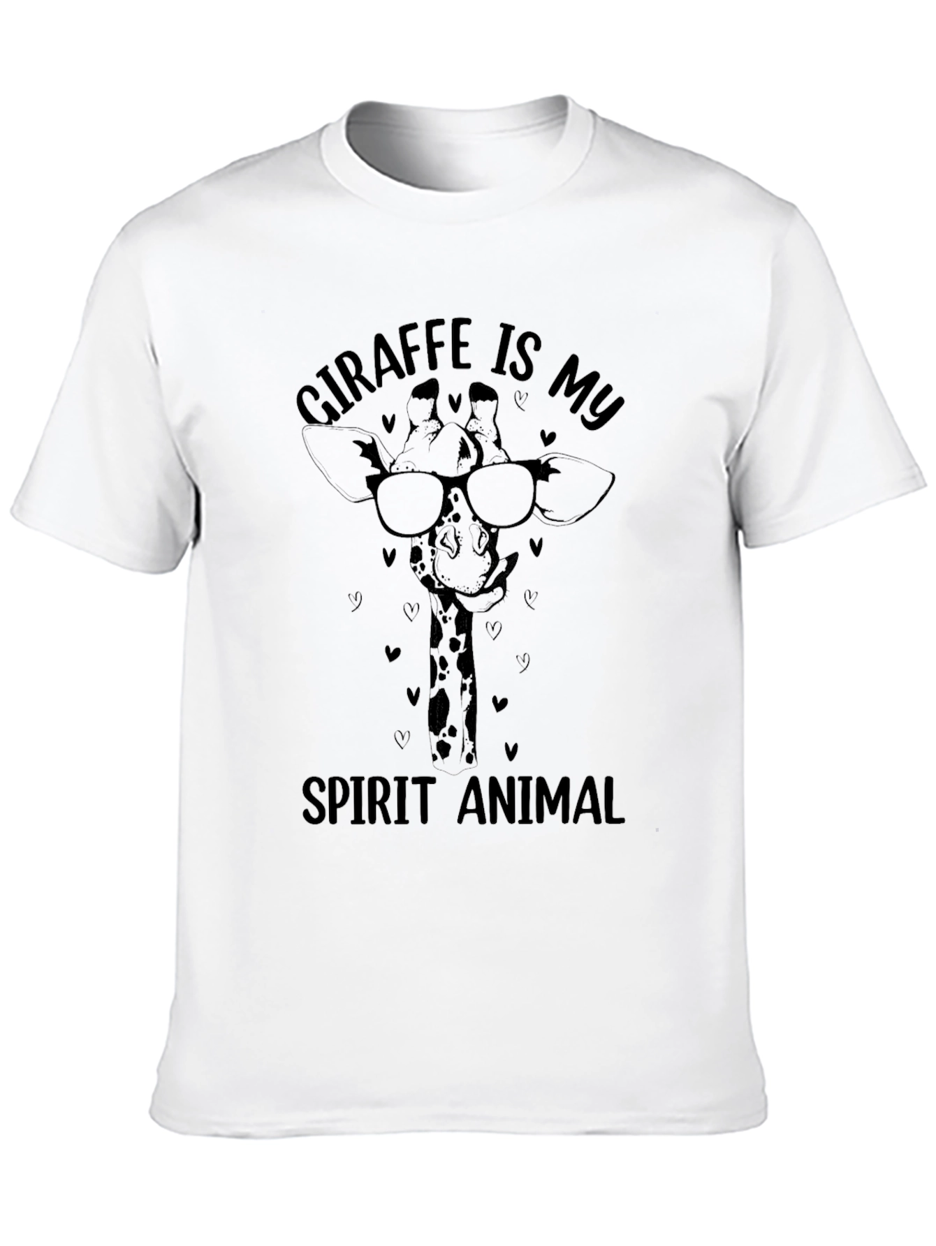 Giraffe Spirit Animal Graphic Tee