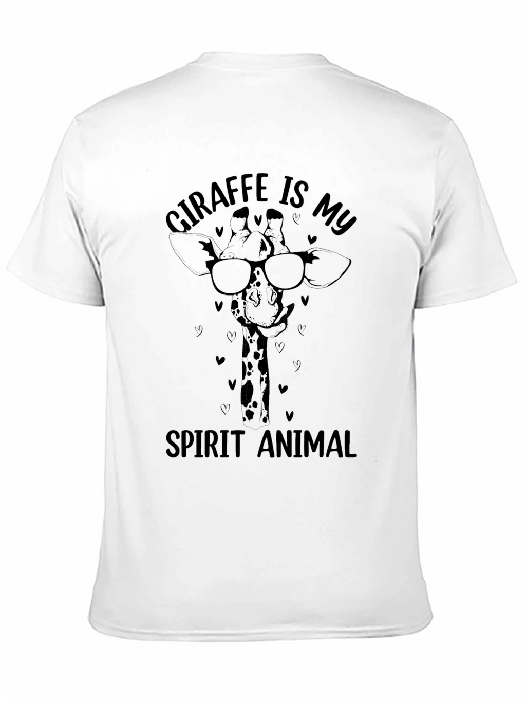 Giraffe Spirit Animal Graphic Tee