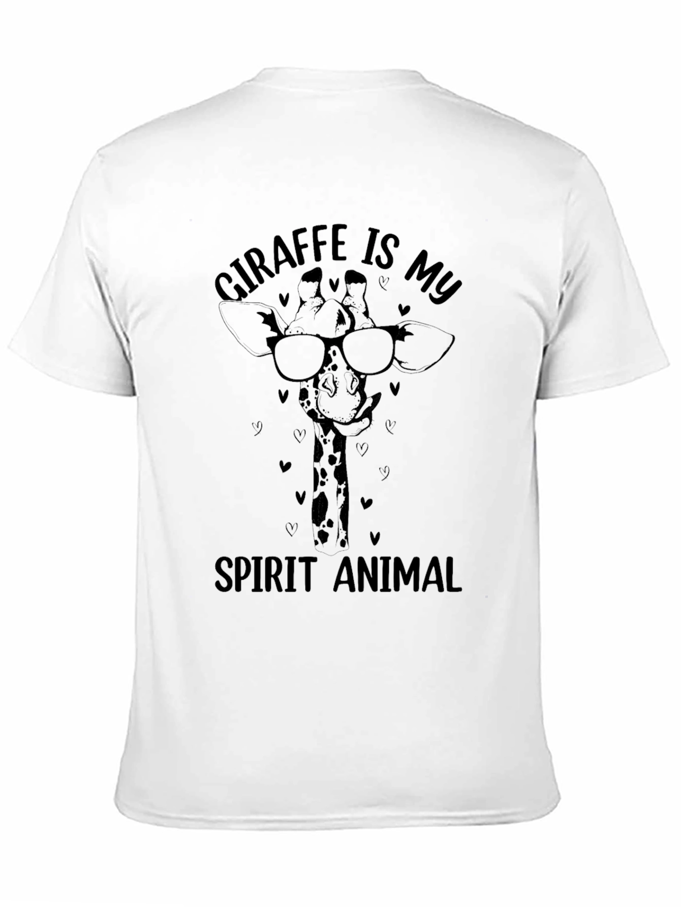 Giraffe Spirit Animal Graphic Tee