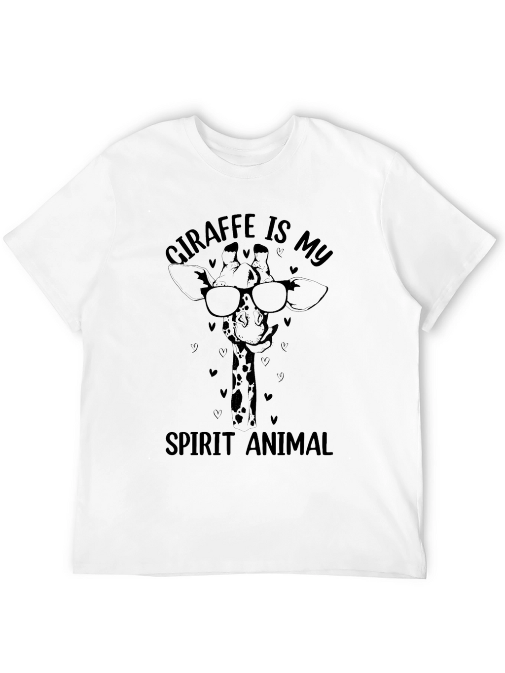 Giraffe Spirit Animal Graphic Tee