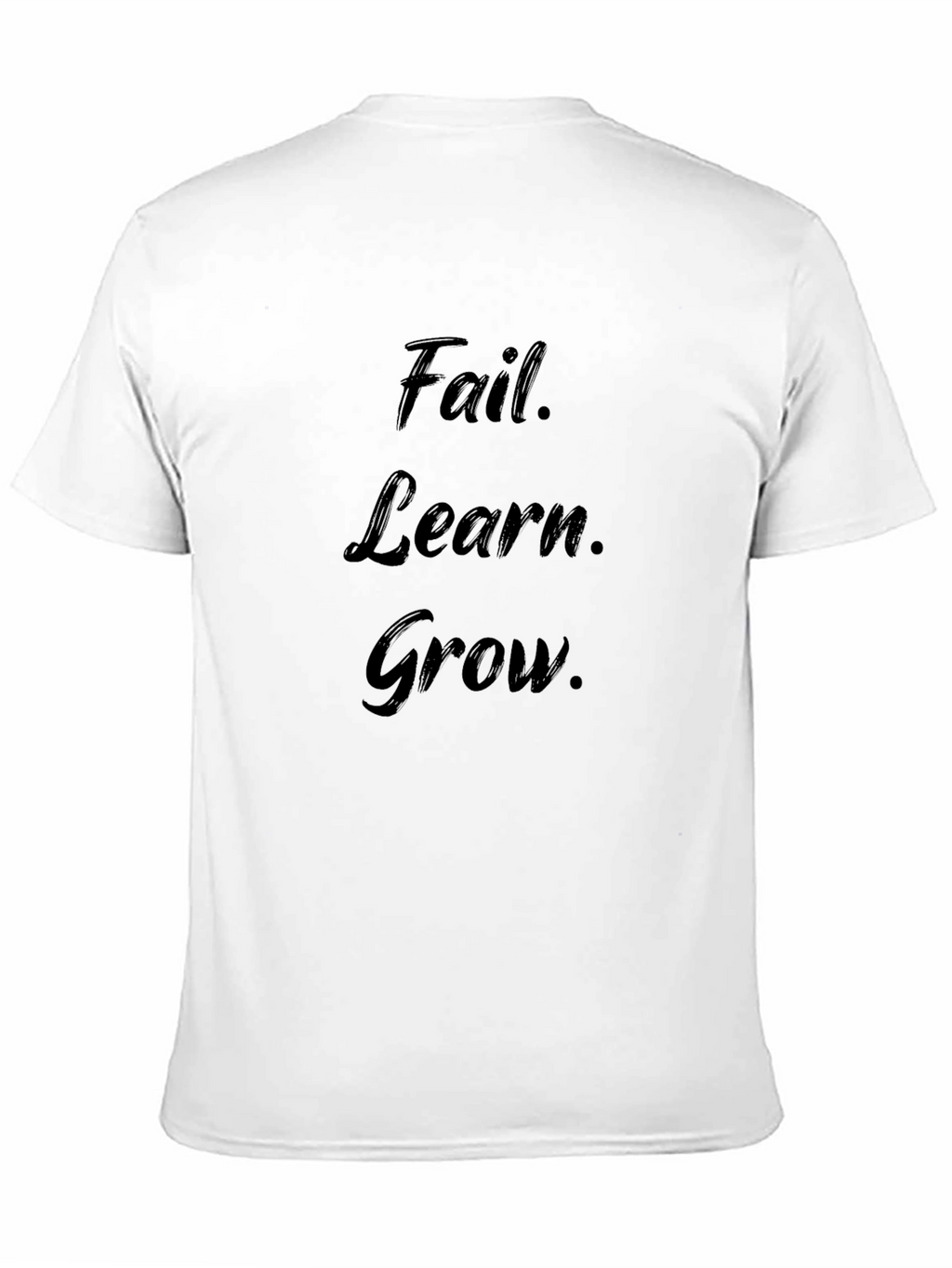 Fail Learn Grow Motivational T-Shirt