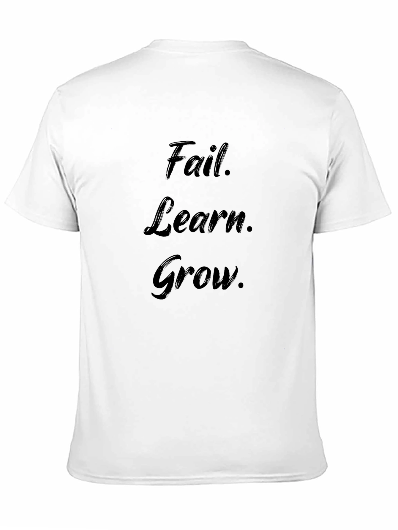 Fail Learn Grow Motivational T-Shirt