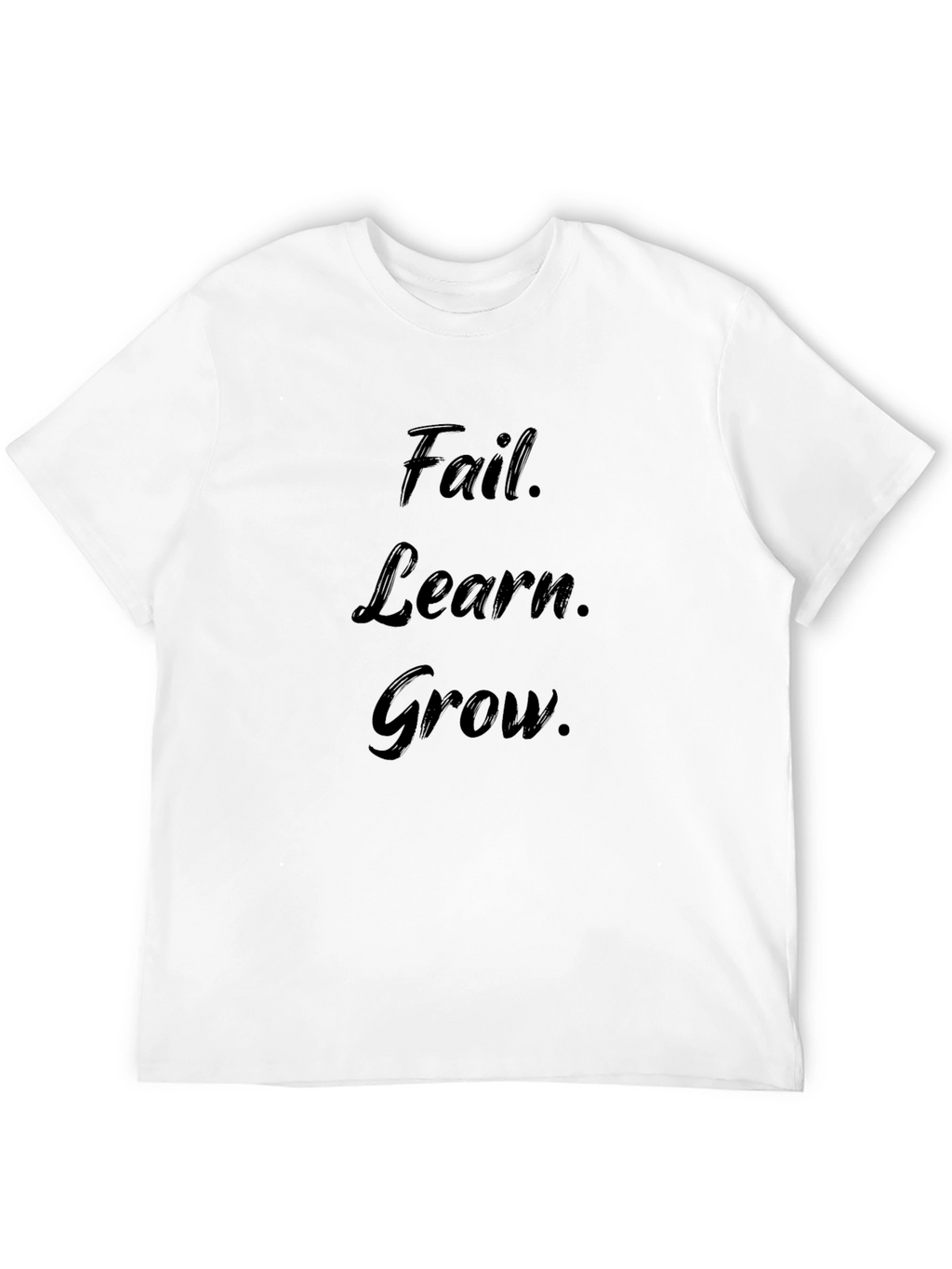 Fail Learn Grow Motivational T-Shirt