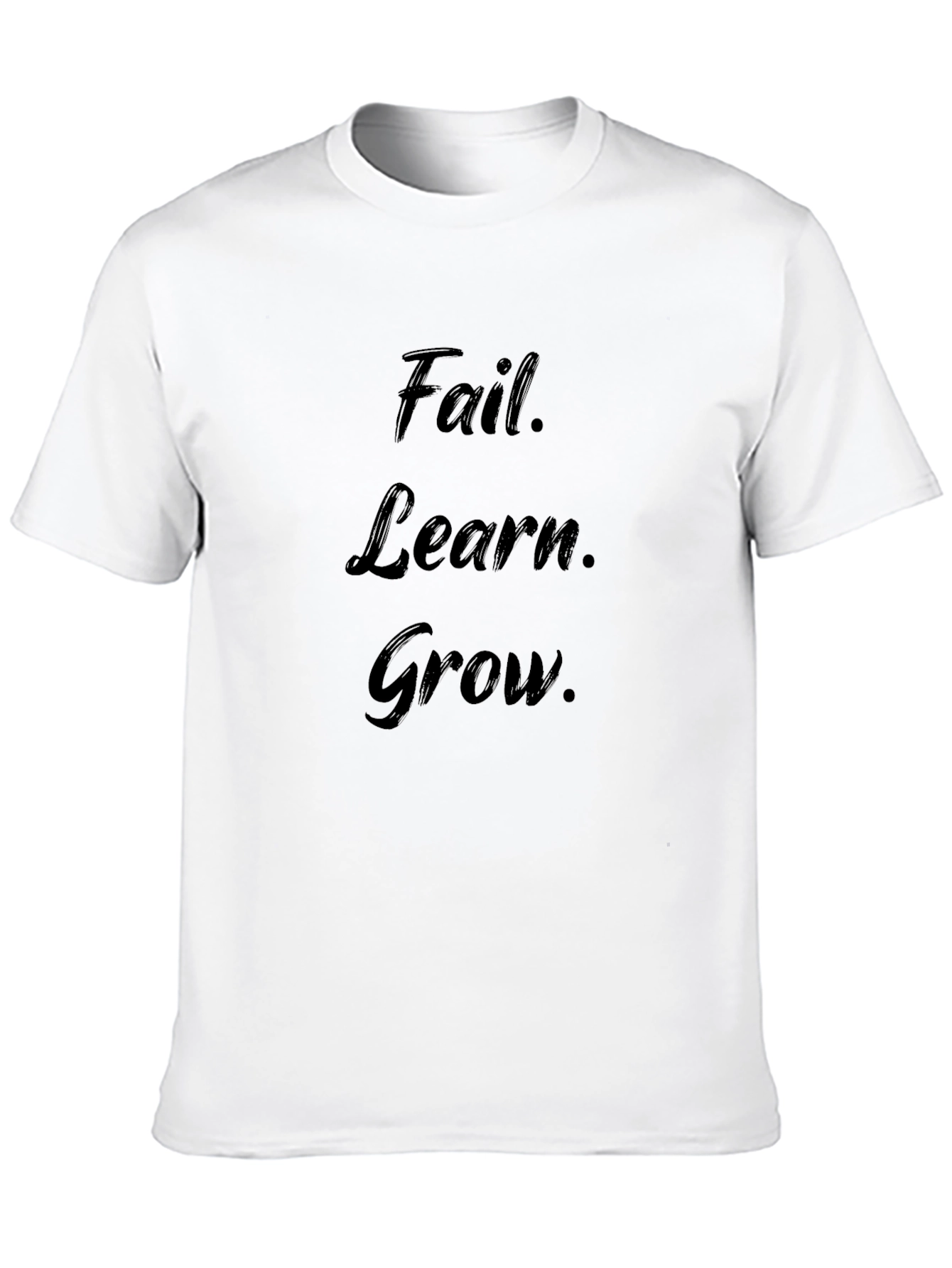 Fail Learn Grow Motivational T-Shirt