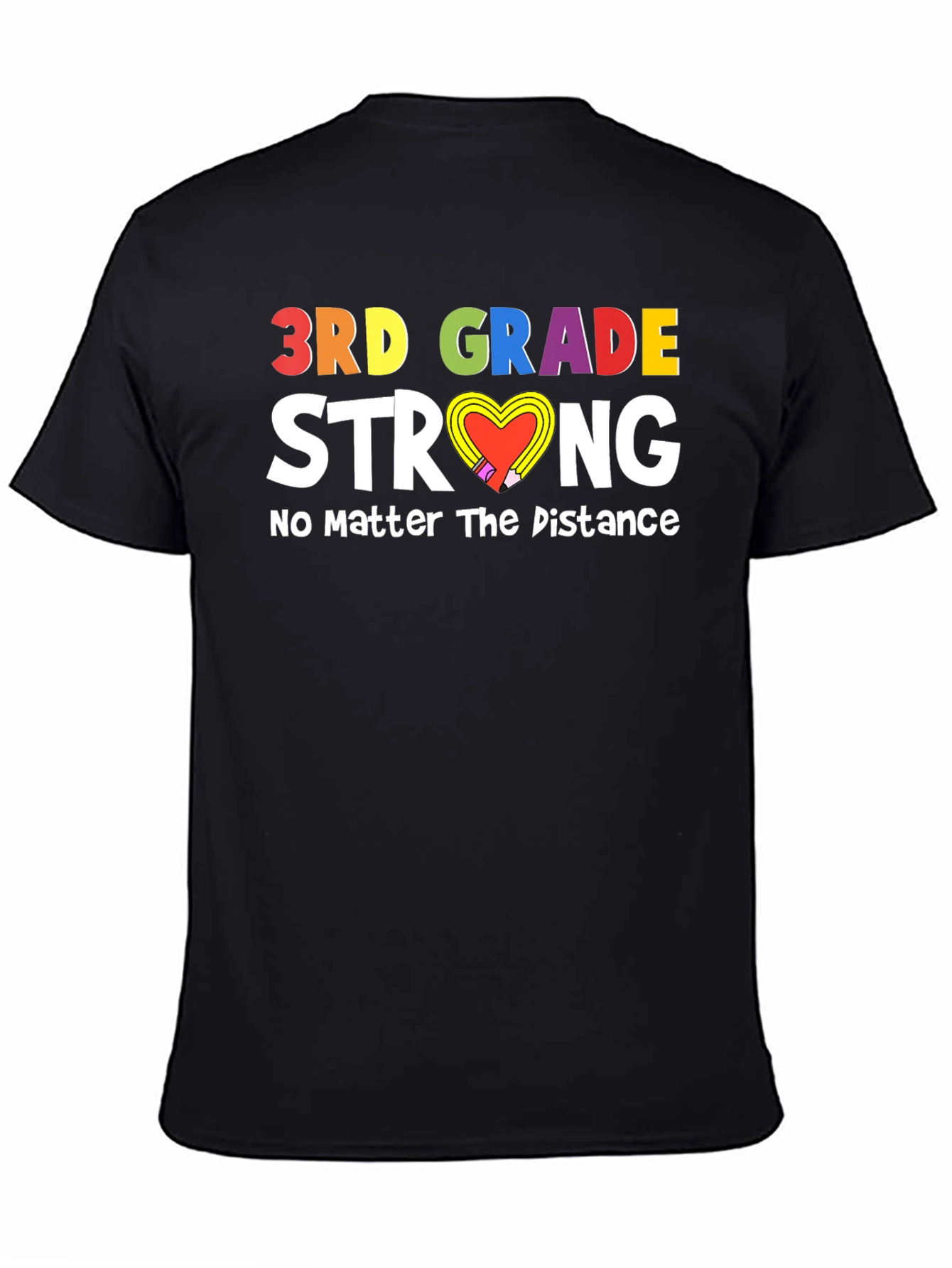 3rd Grade Strong T-Shirt Back to School Teacher Student Tee