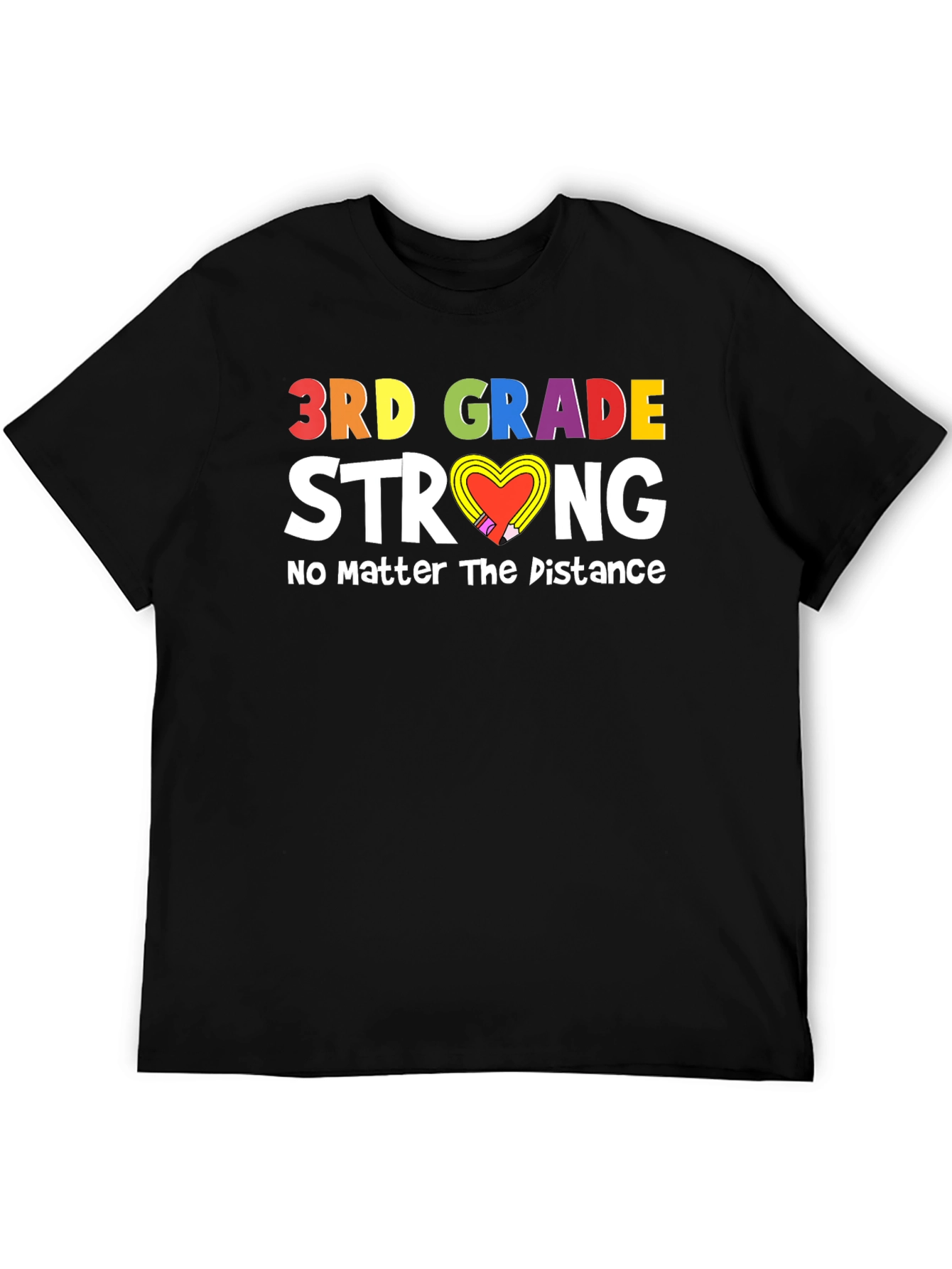 3rd Grade Strong T-Shirt Back to School Teacher Student Tee