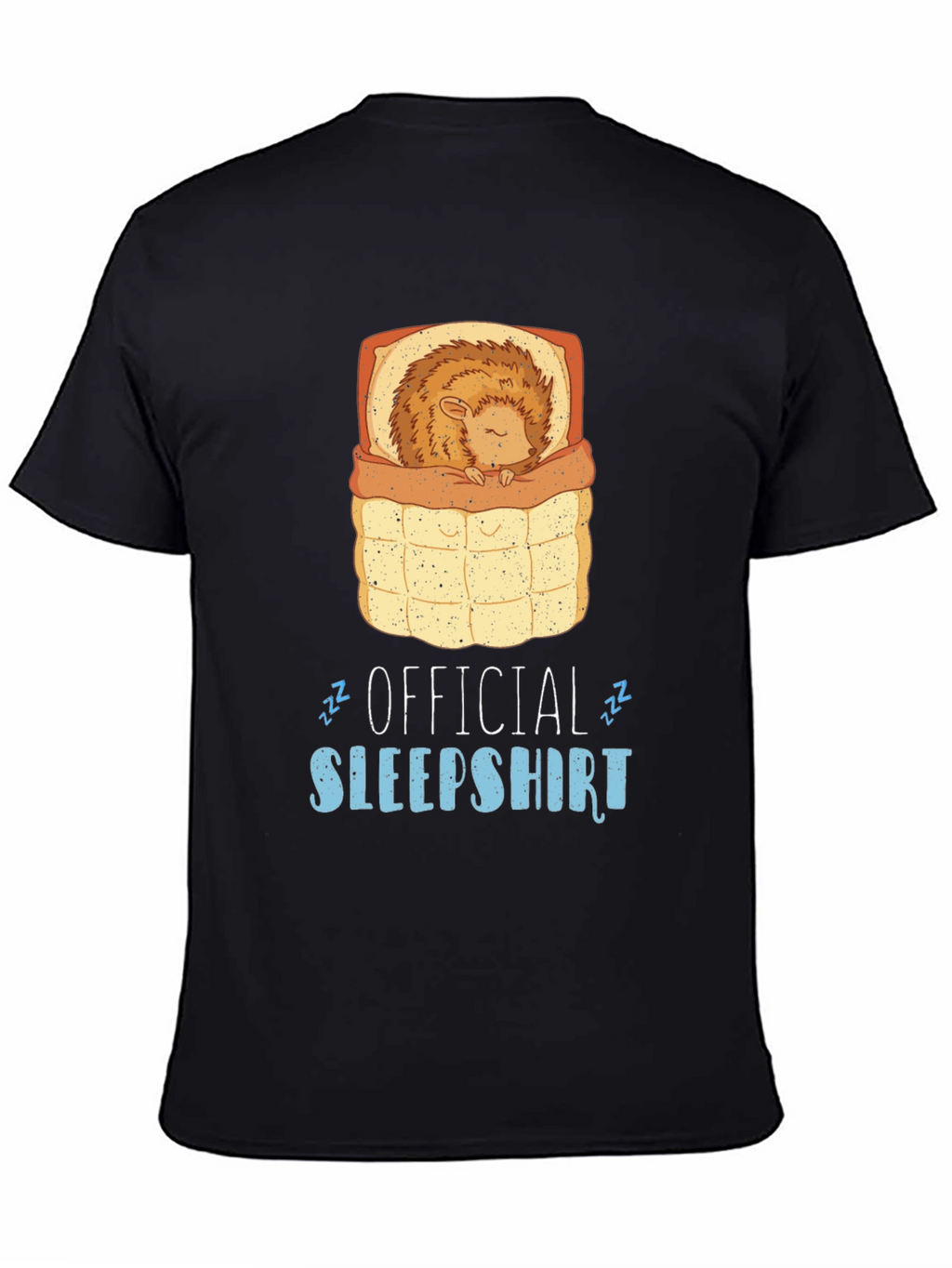 Official Sleepshirt Funny Hedgehog Pajama T-Shirt